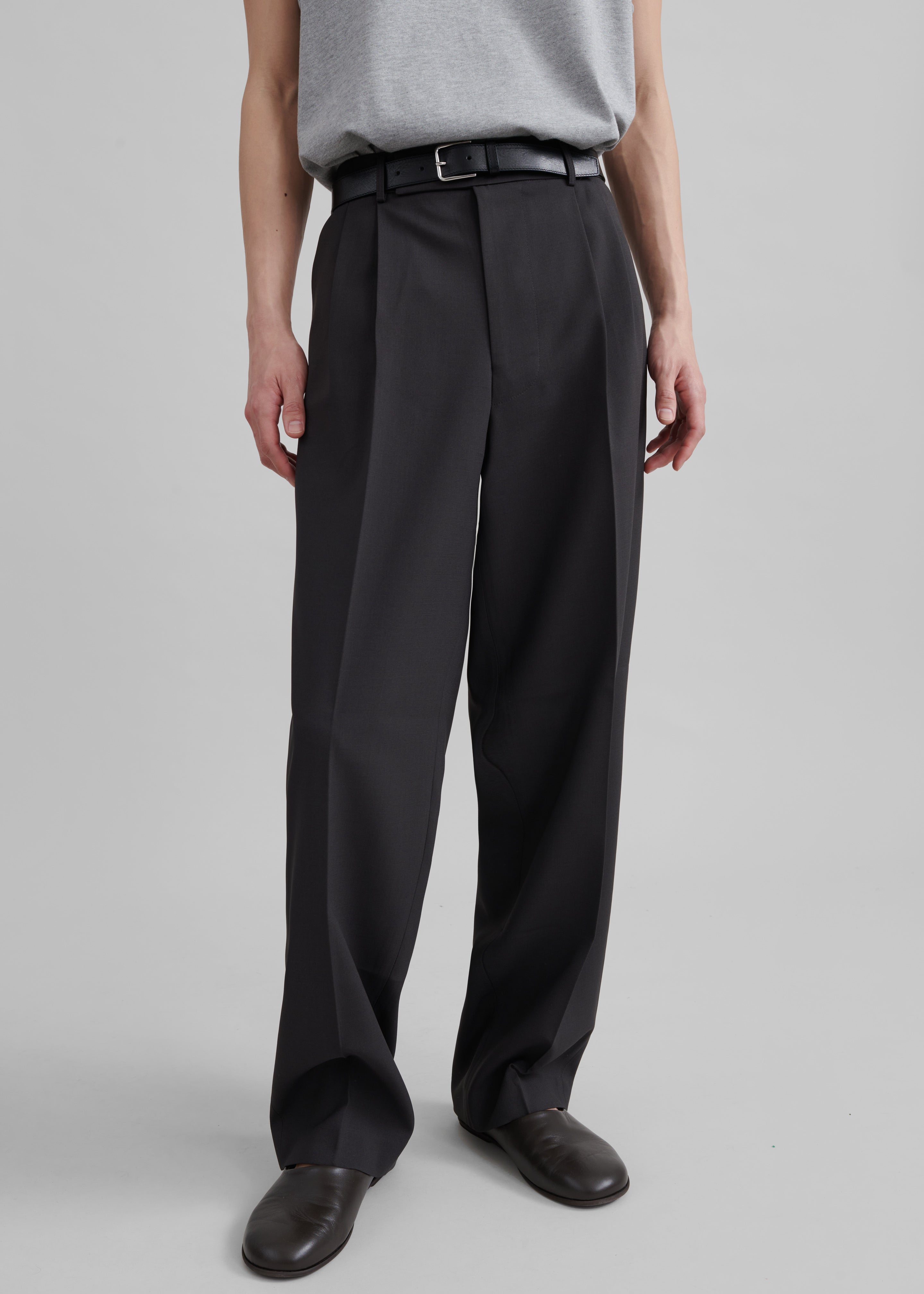 Beo Suit Pants - Dark Grey - 2