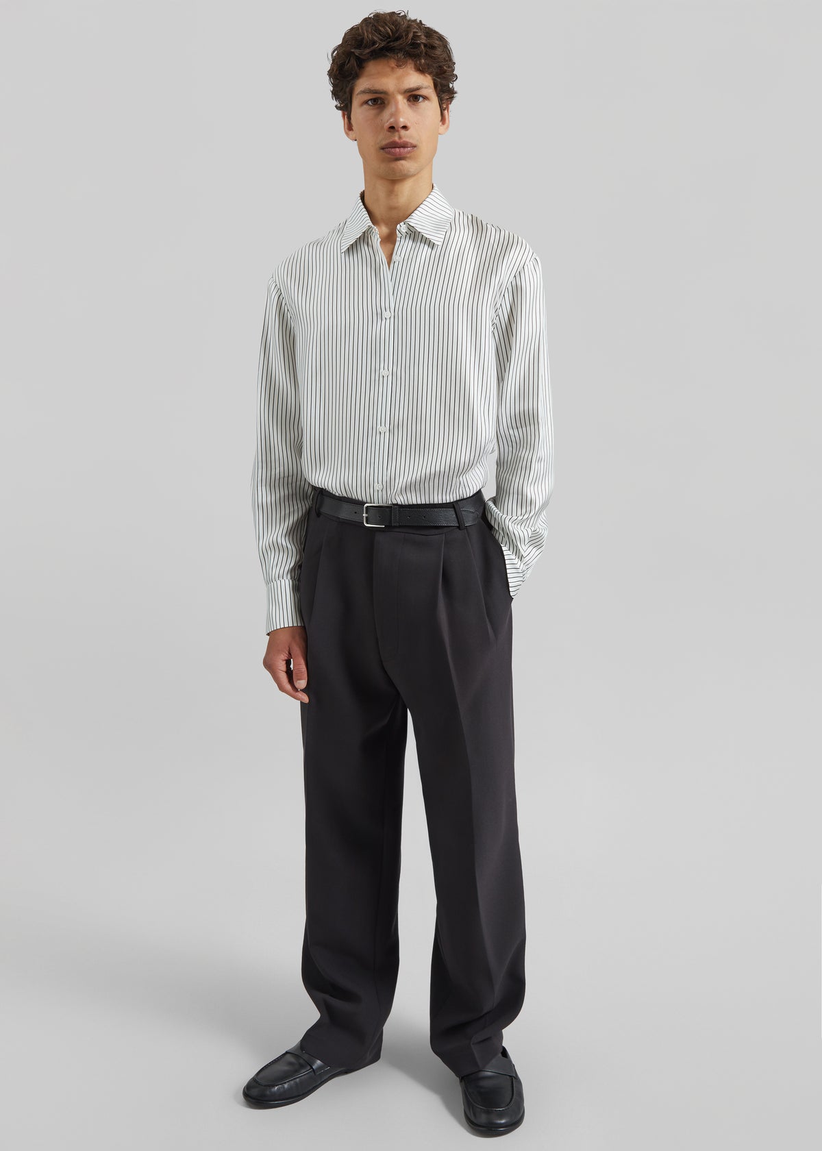 Beo Tuxedo Pants - Black - 4