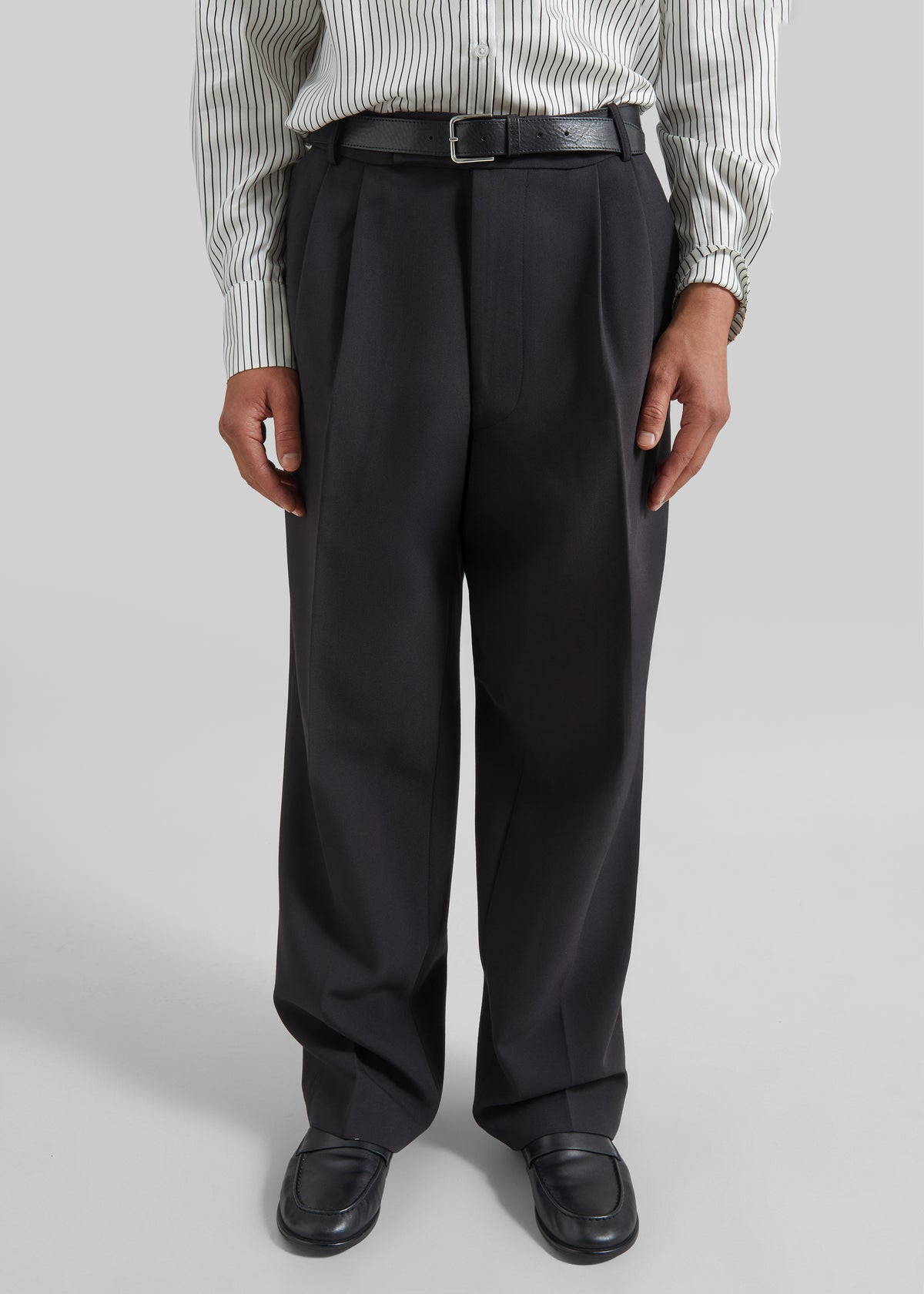 Beo Tuxedo Pants - Black - 3