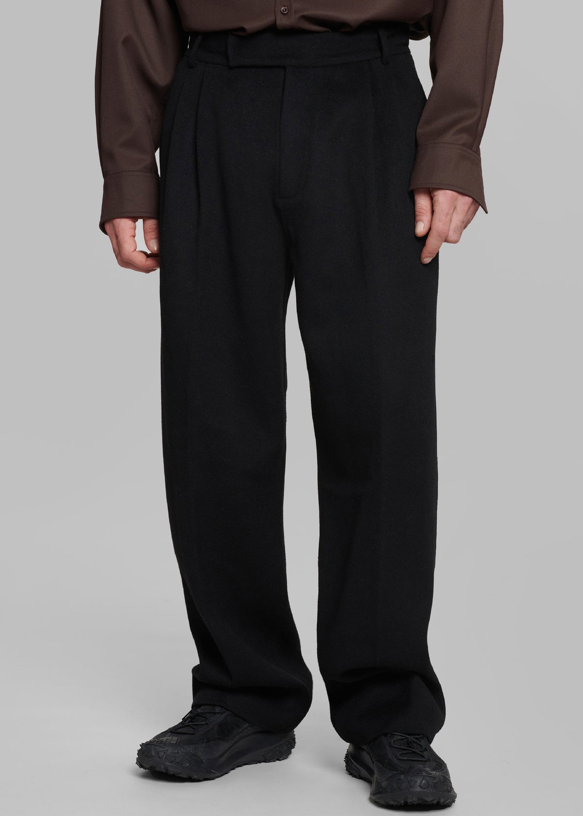Beo Wool Suit Pants - Black The Frankie Shop Beo Wool Suit Pants - Black The Frankie Shop
