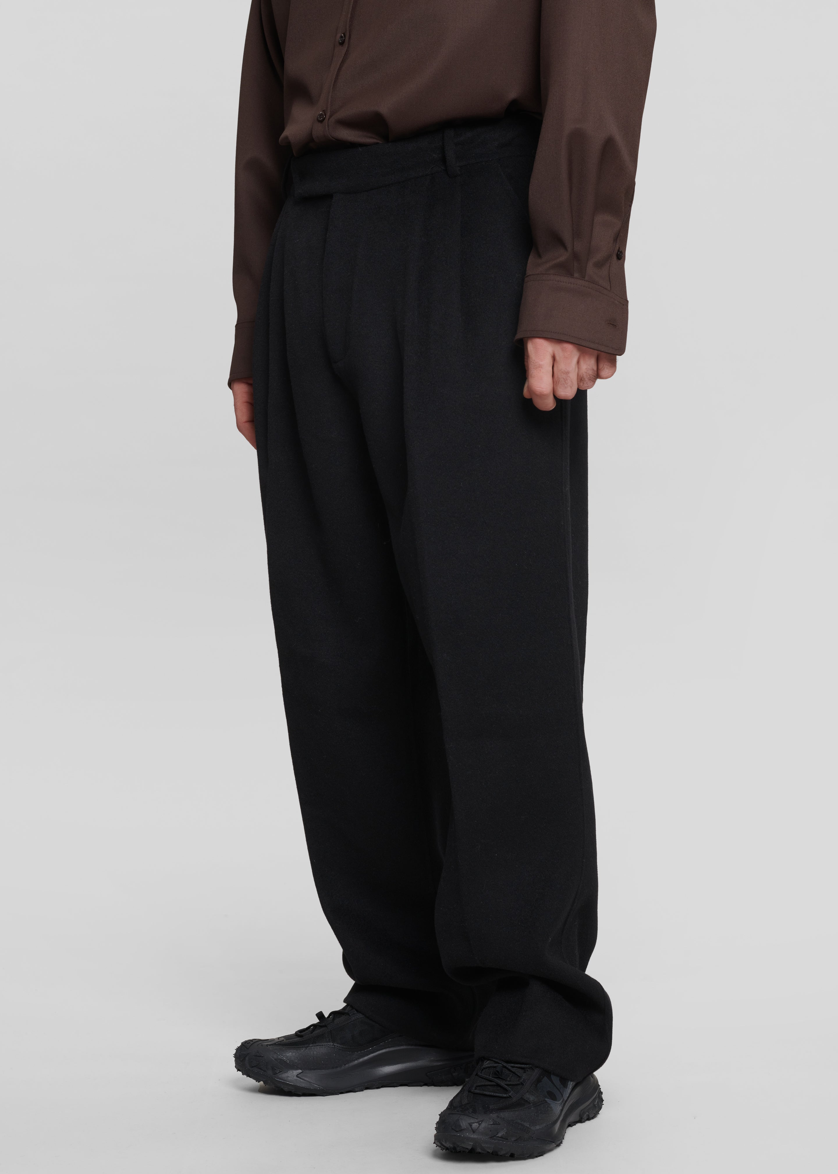 Beo Wool Suit Pants - Black - 5