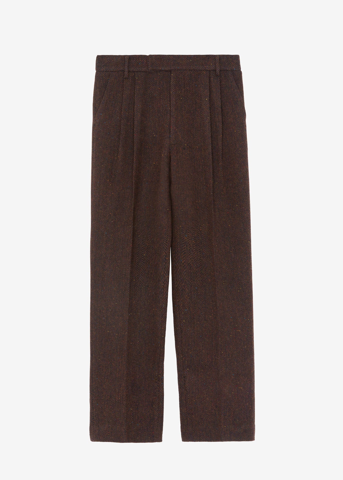 Beo Wool Suit Pants - Brown The Frankie Shop Beo Wool Suit Pants - Brown The Frankie Shop