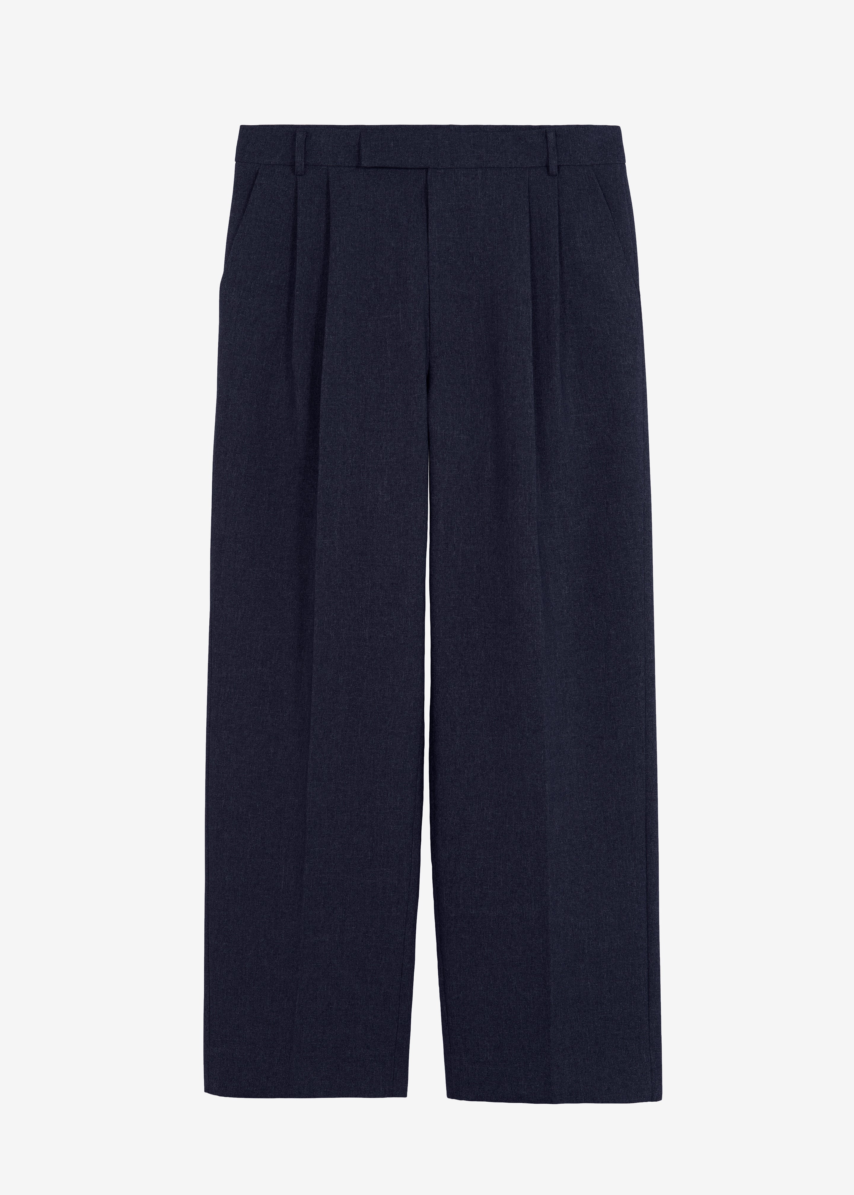 Beo Wool Suit Pants - Navy - 8