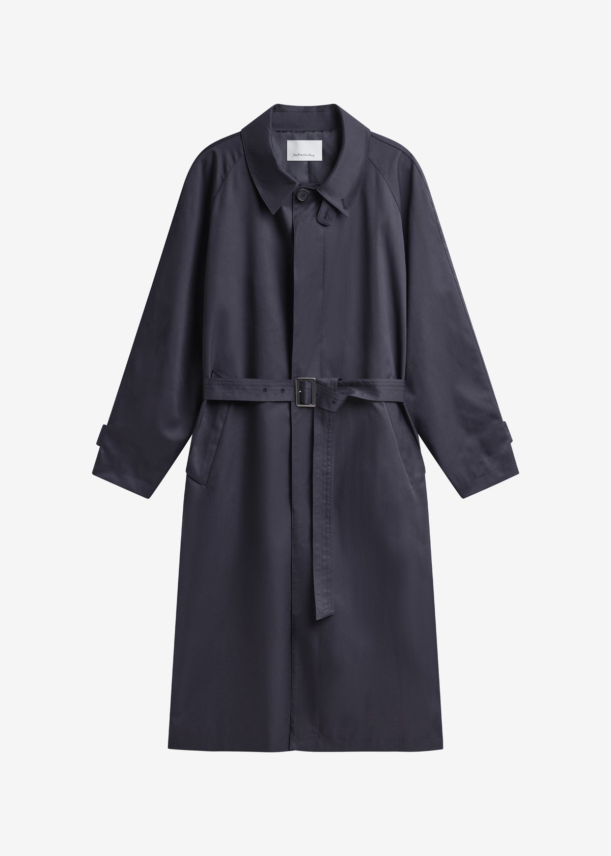 Berlare Trench Coat - Dark Navy - 7