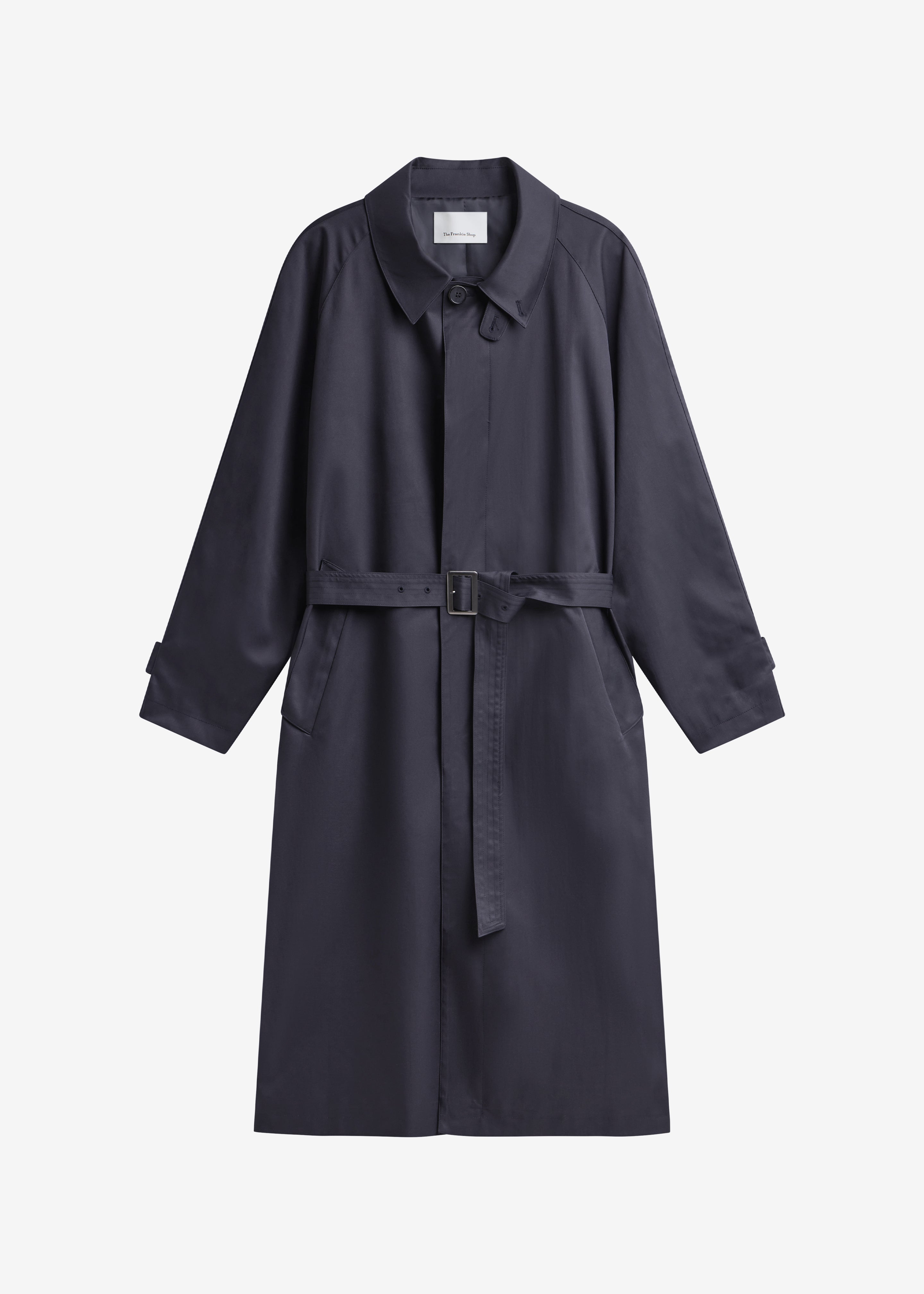 Berlare Trench Coat - Dark Navy - 7