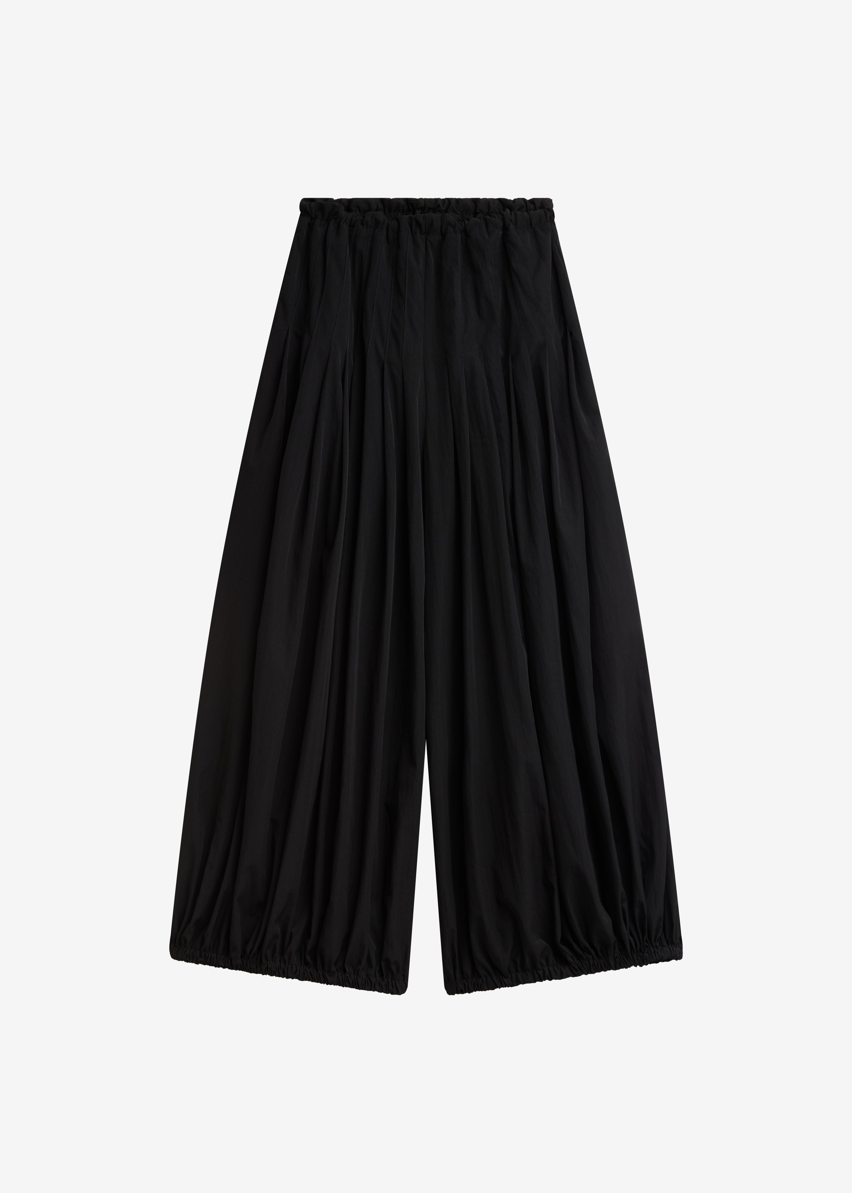 Berson Gathered Balloon Pants - Black - 9