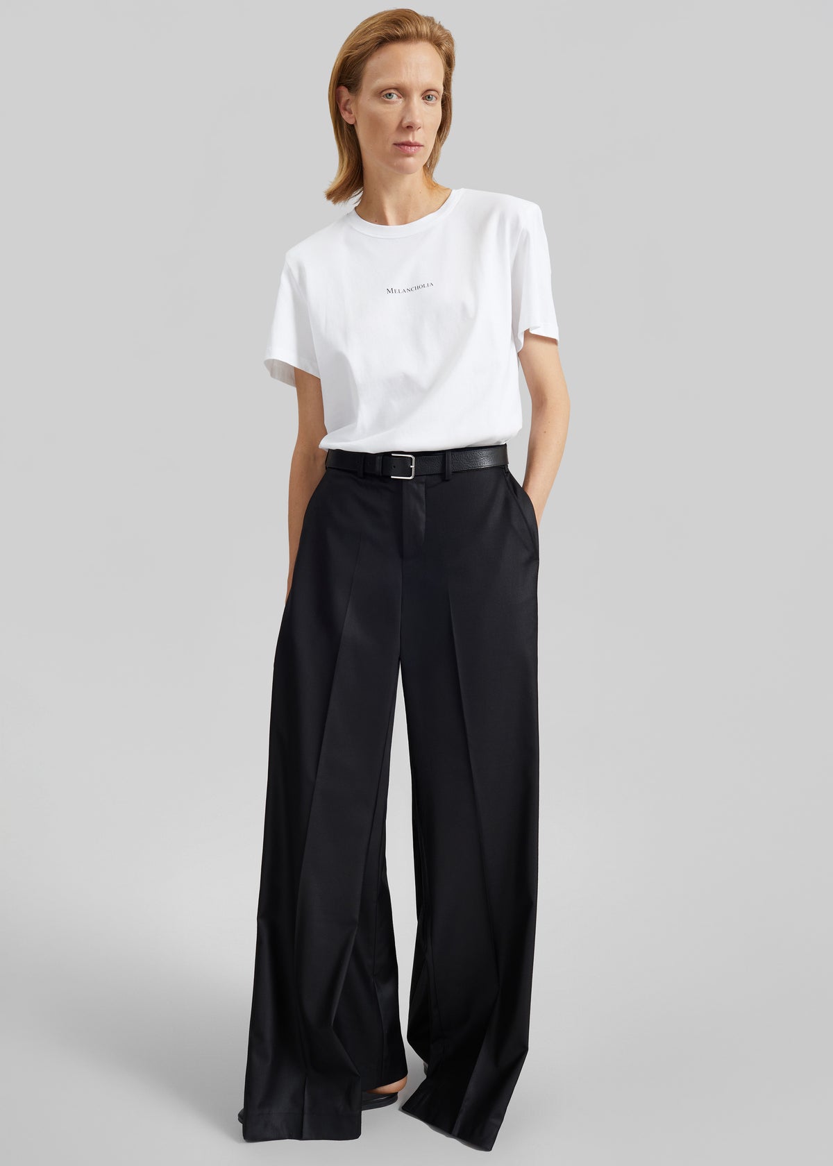 Bettter Double Leg Trousers - Black - 4