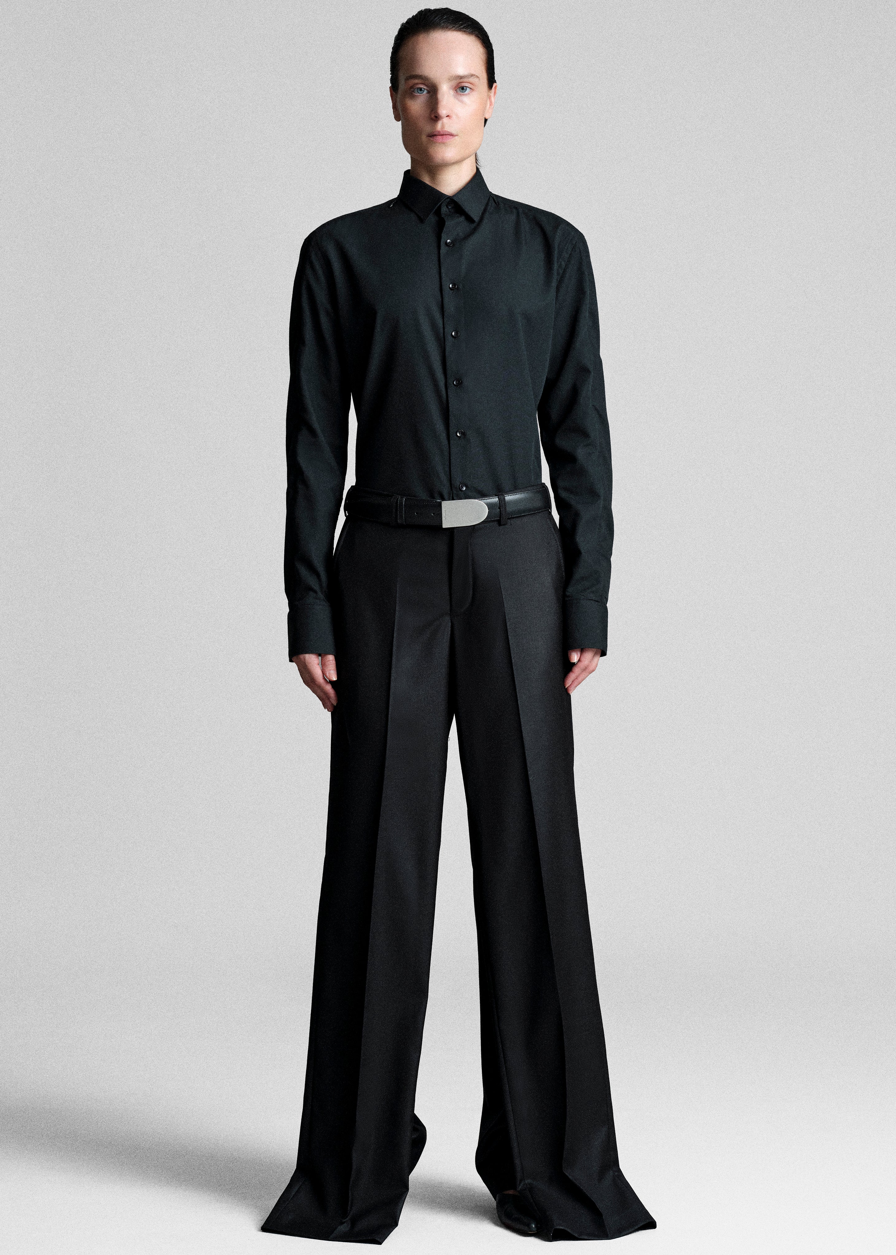 Bettter Double Leg Trousers - Black - 6