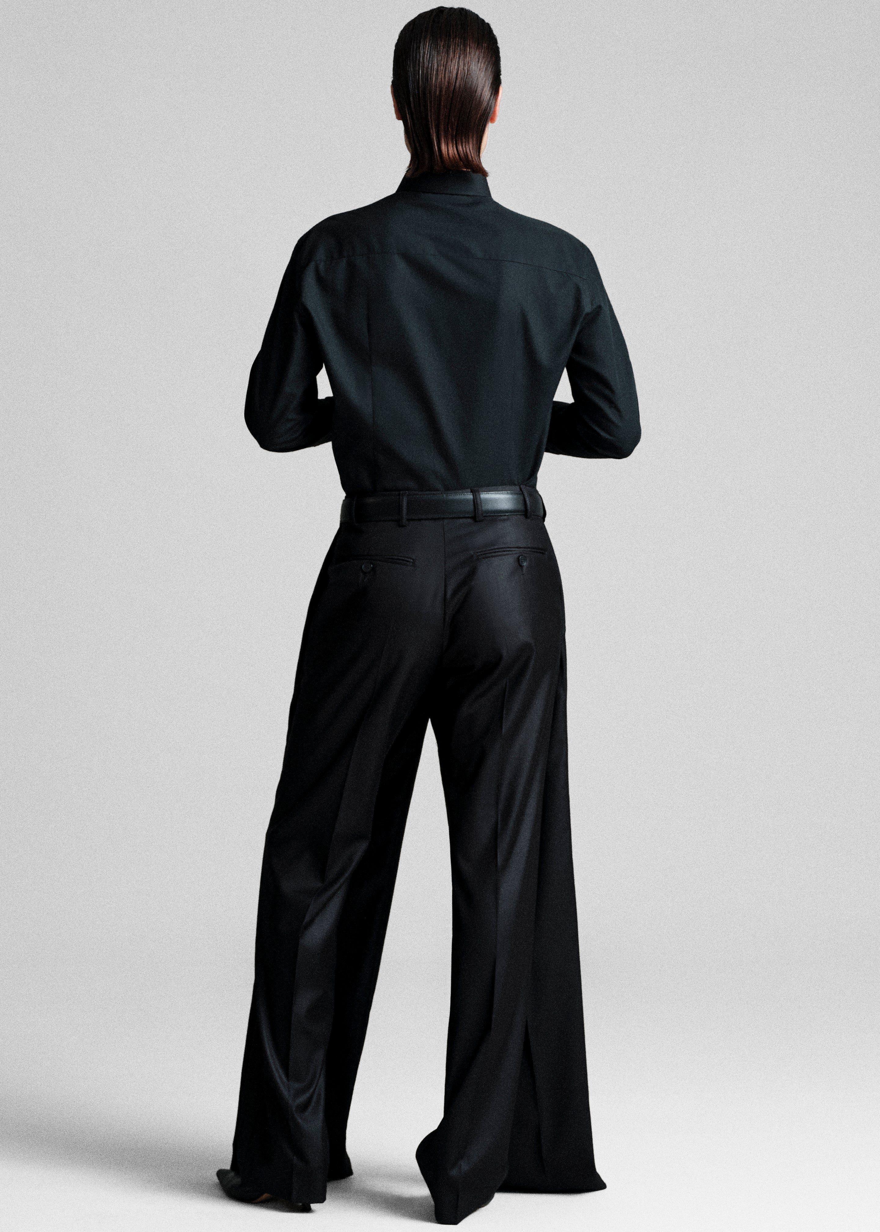 Bettter Double Leg Trousers - Black - 9