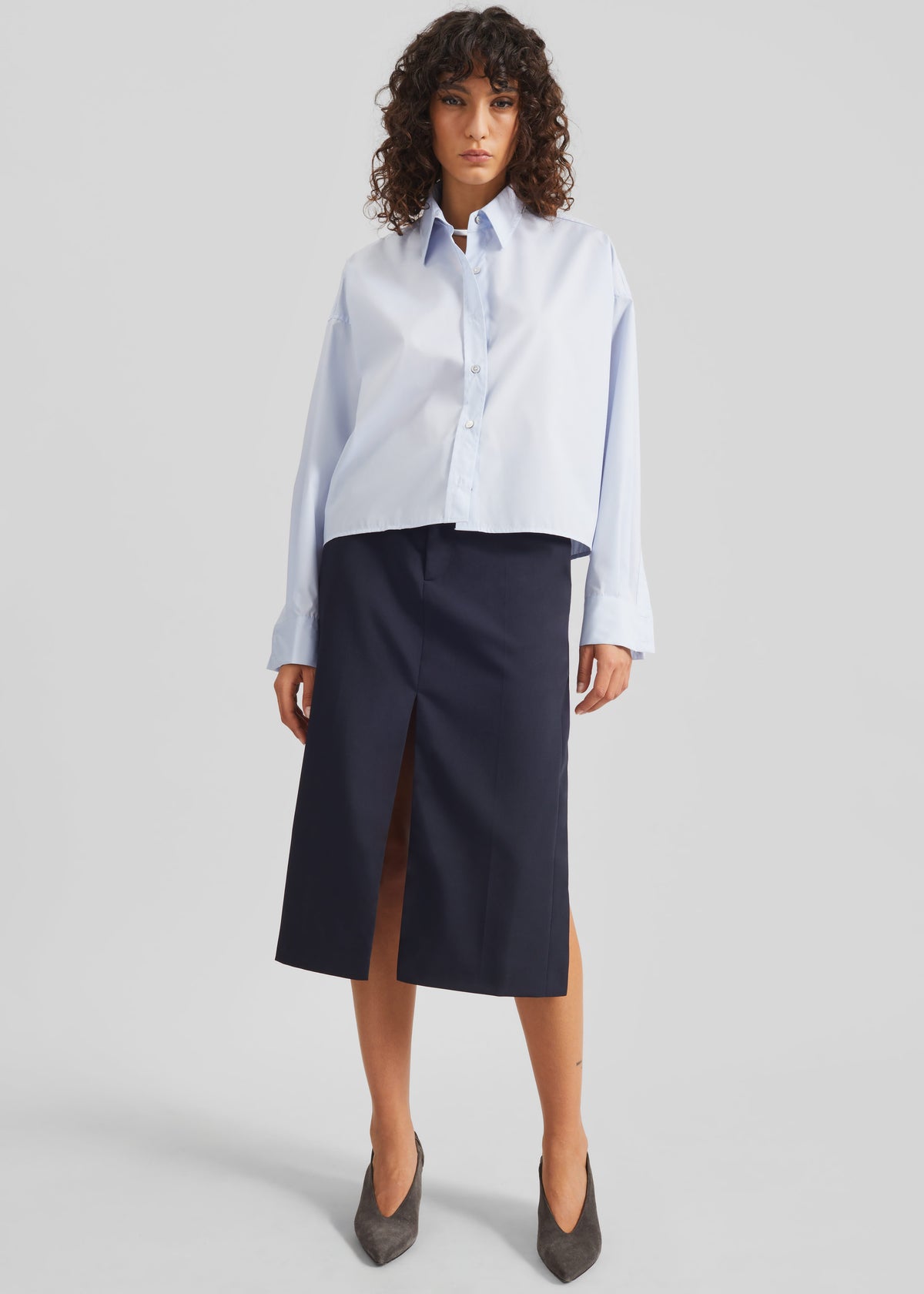 Bettter Ellis Apron Skirt - Navy - 6