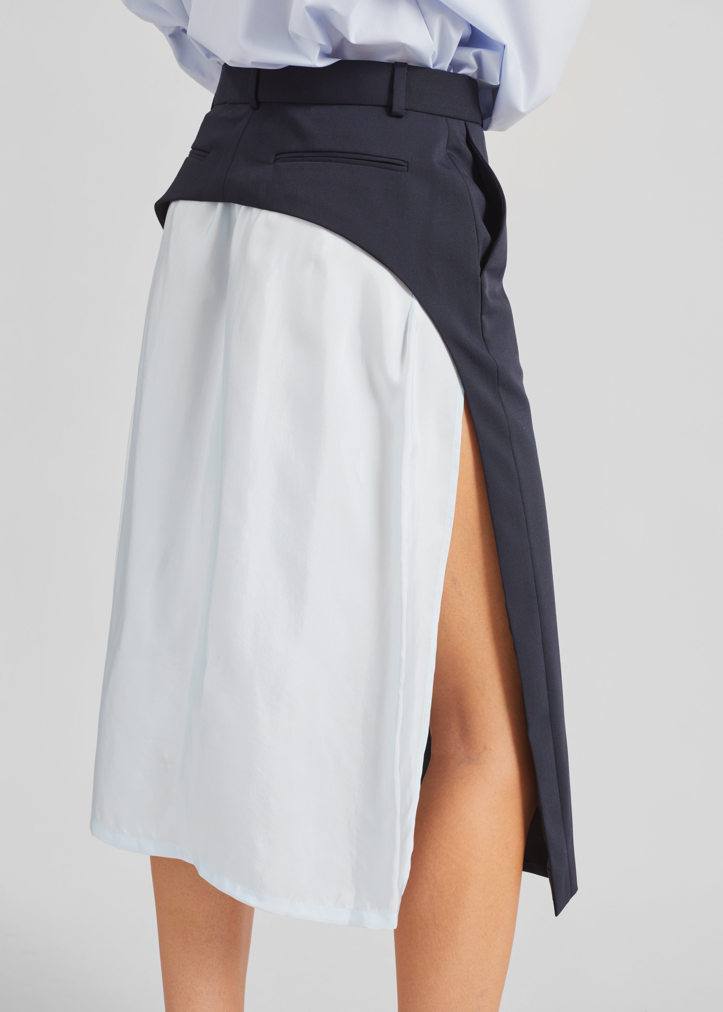 Bettter Ellis Apron Skirt - Navy - 3