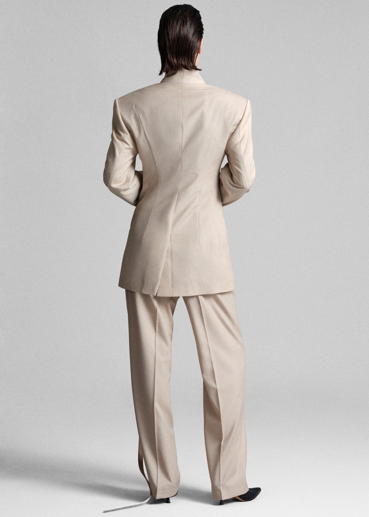 Bettter Folded Blazer - Beige - 6