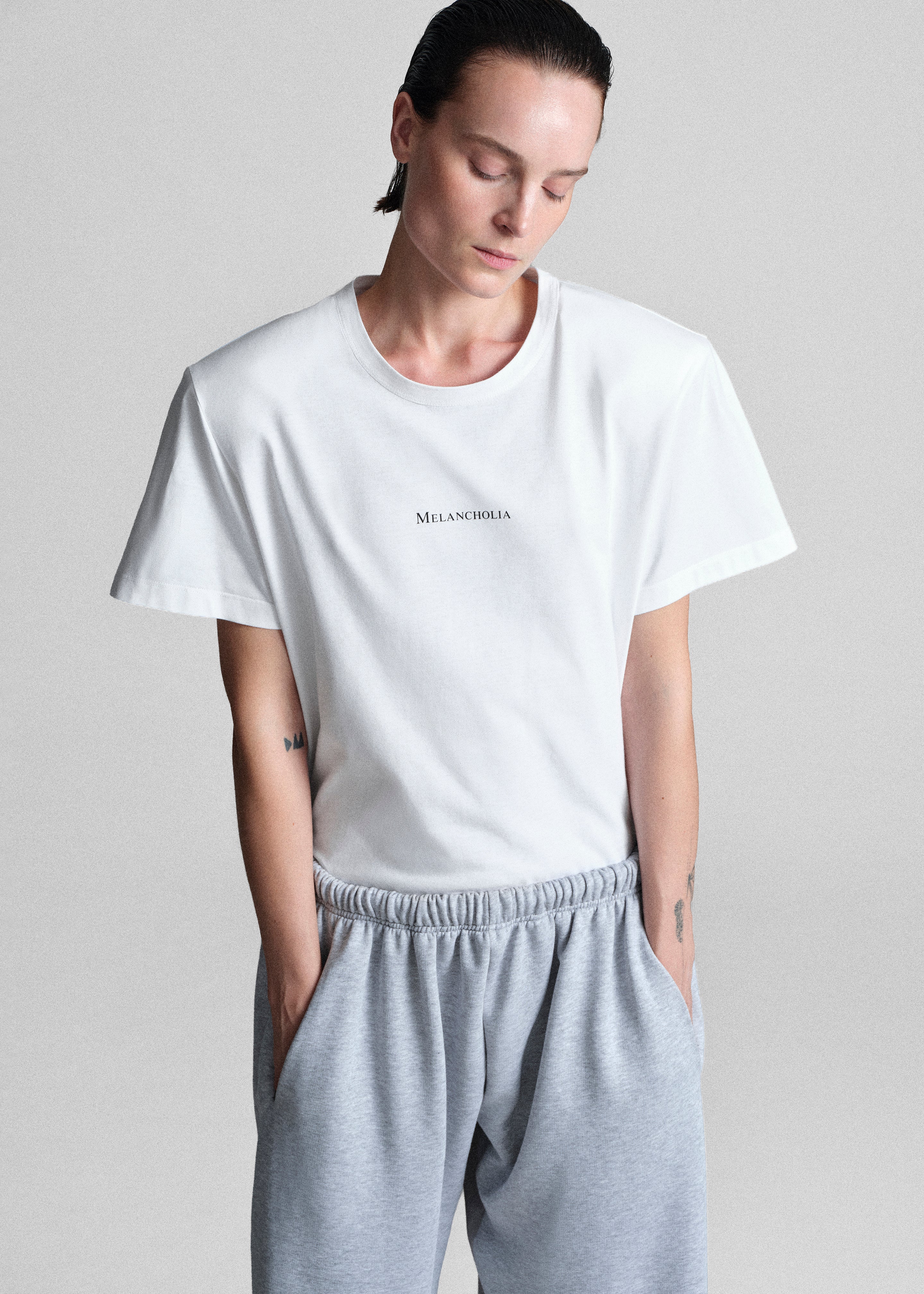 Bettter Melancholia Classic T-Shirt - White - 4