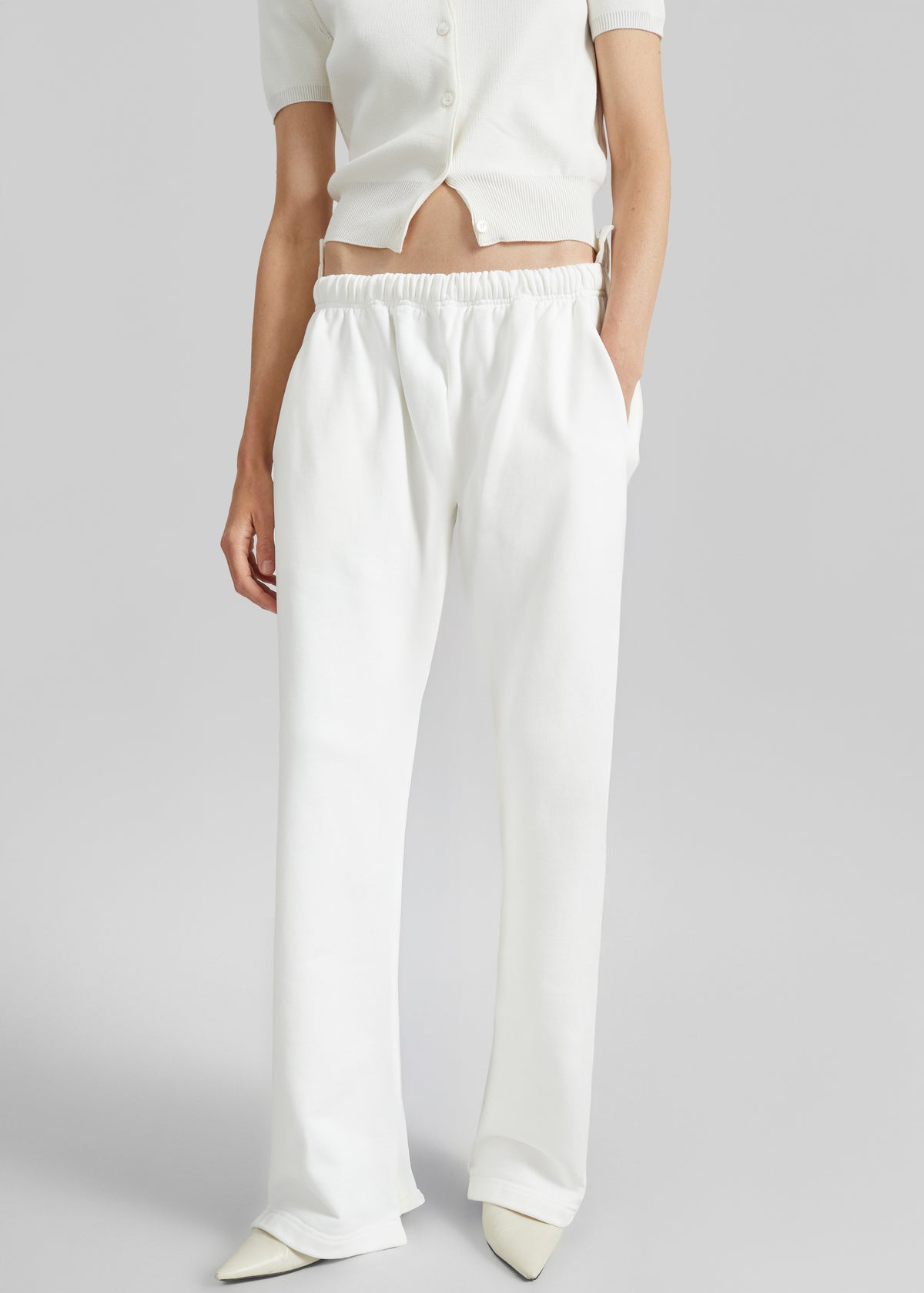Bettter Track Denim Trousers - White - 4