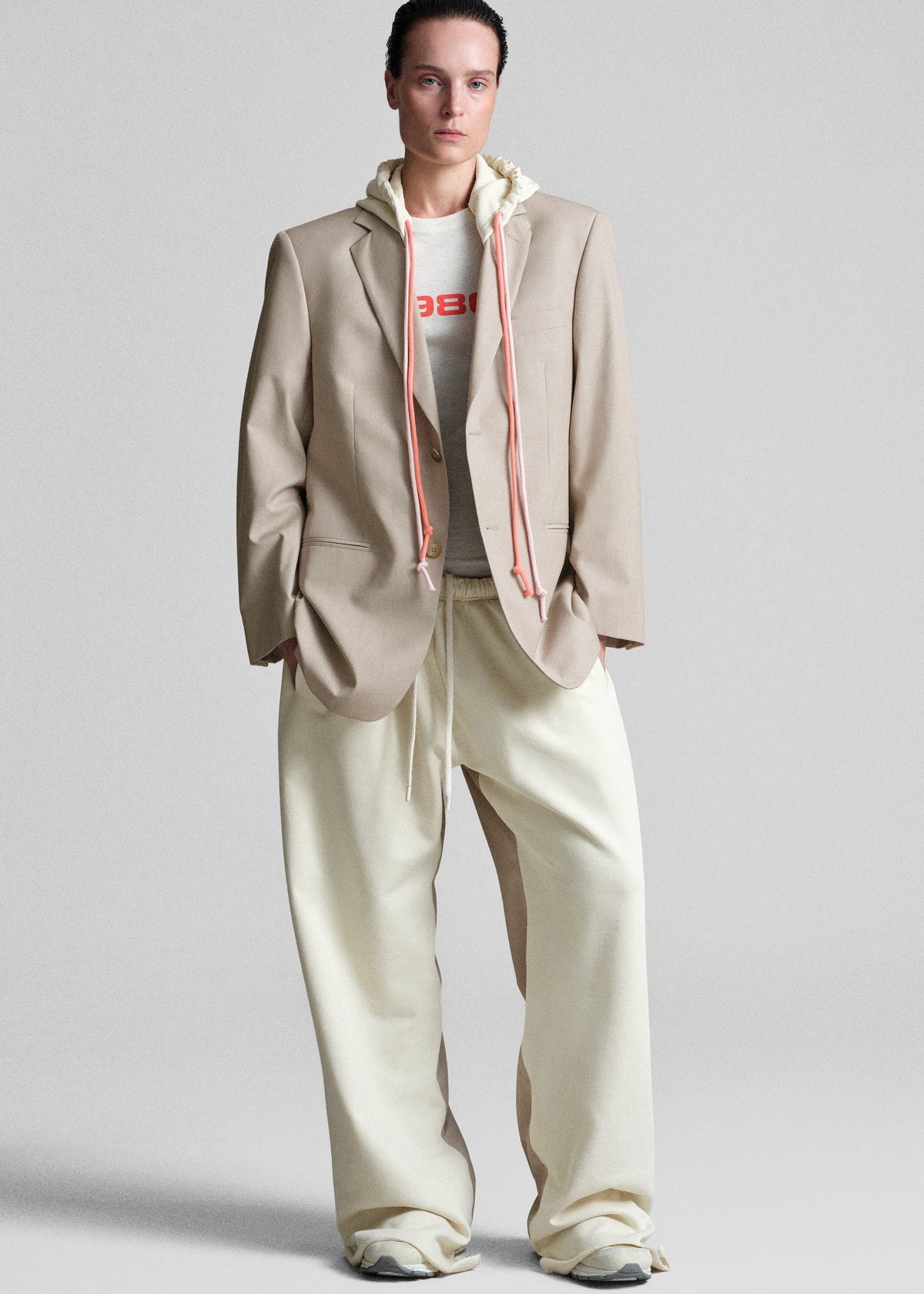 Bettter Track Suit Blazer - Tan - 5