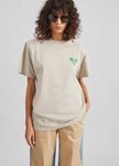 Bettter Upcycle Tee With Shoulder Pads - Grey