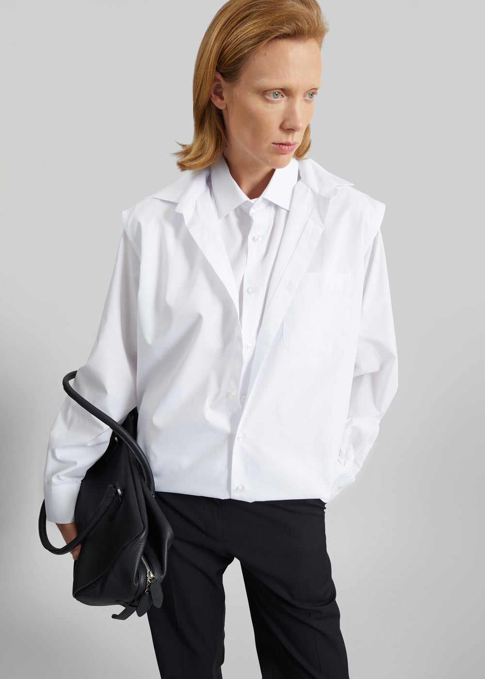 Bettter Upside Down Shirt - White - 1