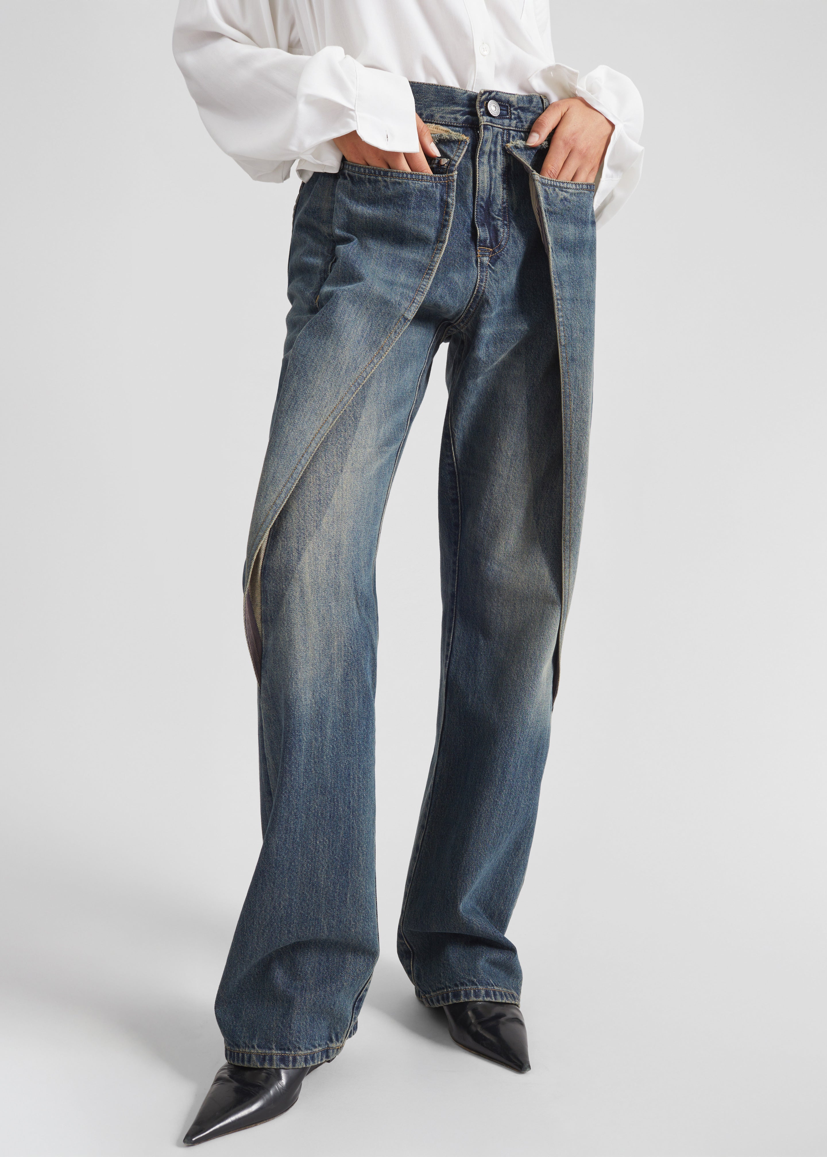 Bettter Wrap Jeans - Vintage Wash - 8