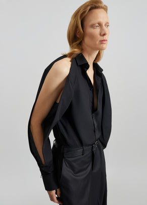 Bettter Zipped Shirt - Black