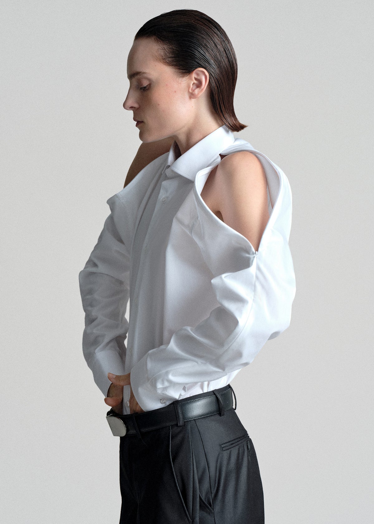 Bettter Zipped Shirt - White - 3