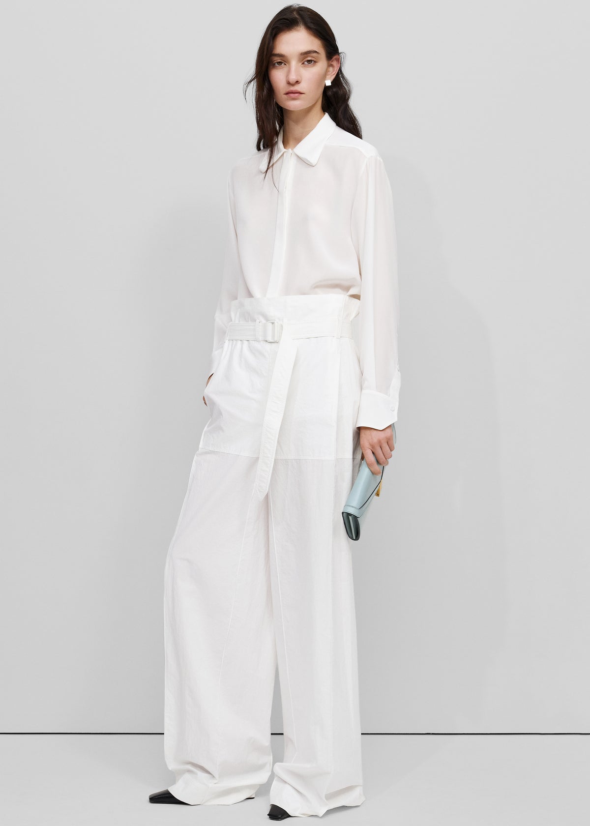 Bevza 3D-Collar Shirt - Ivory - 3