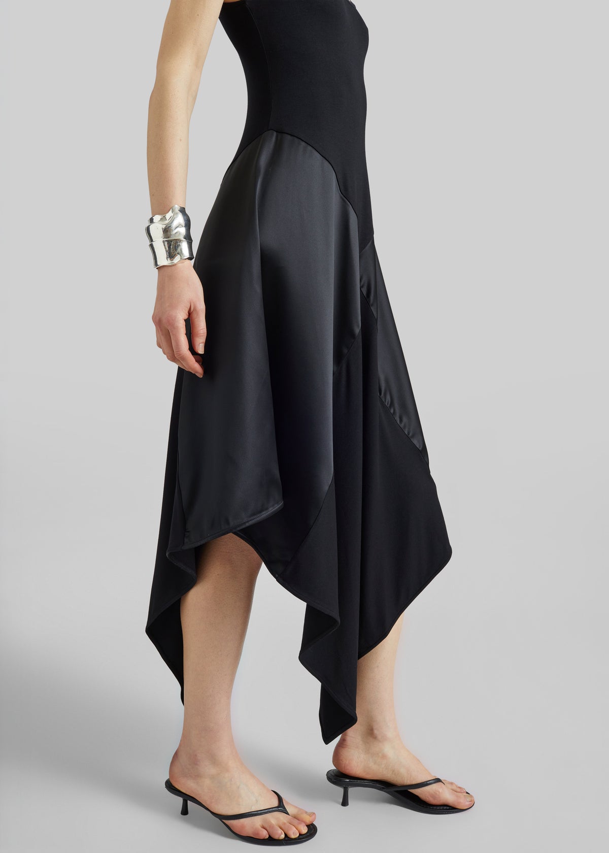 Bevza Square Dress - Black - 2