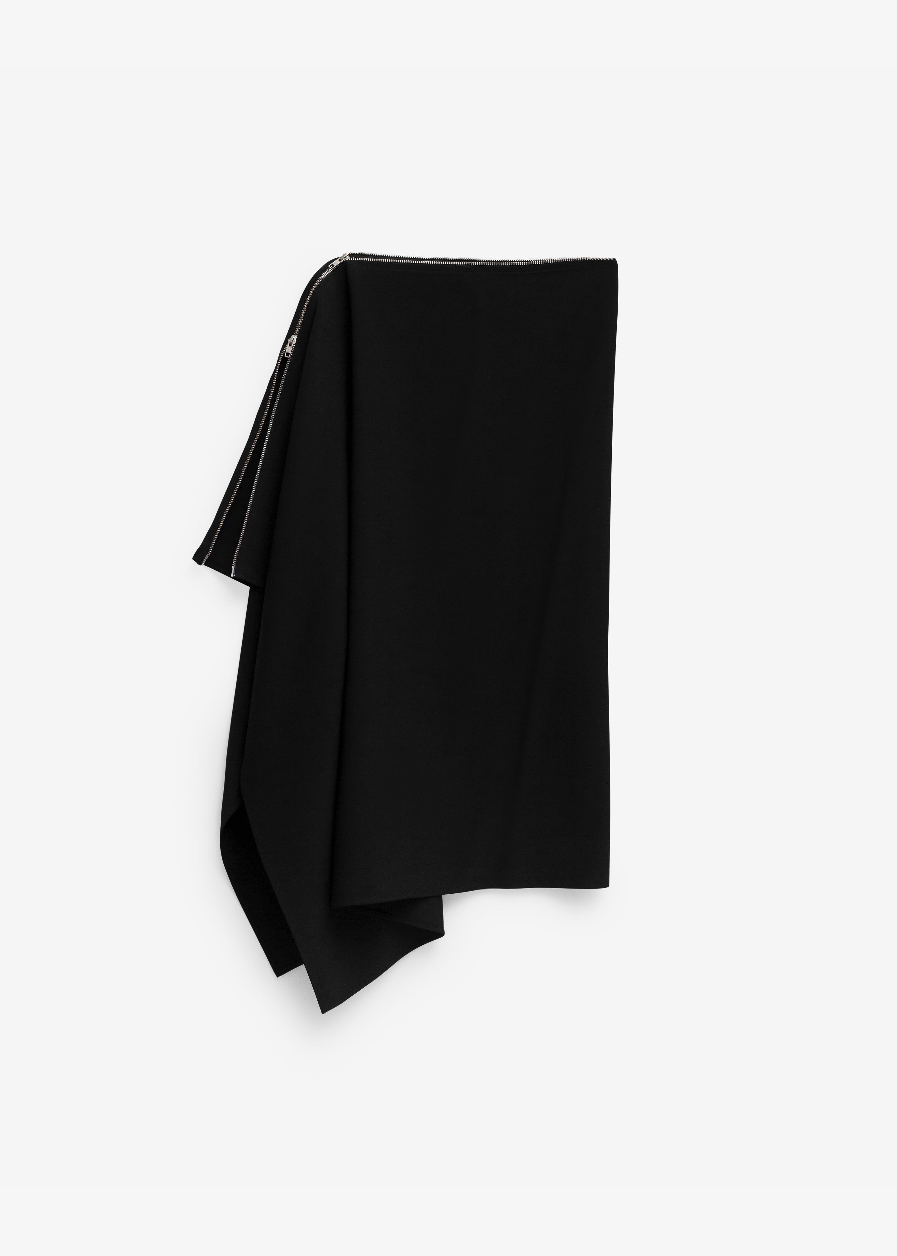 Bevza Square Skirt - Black - 6