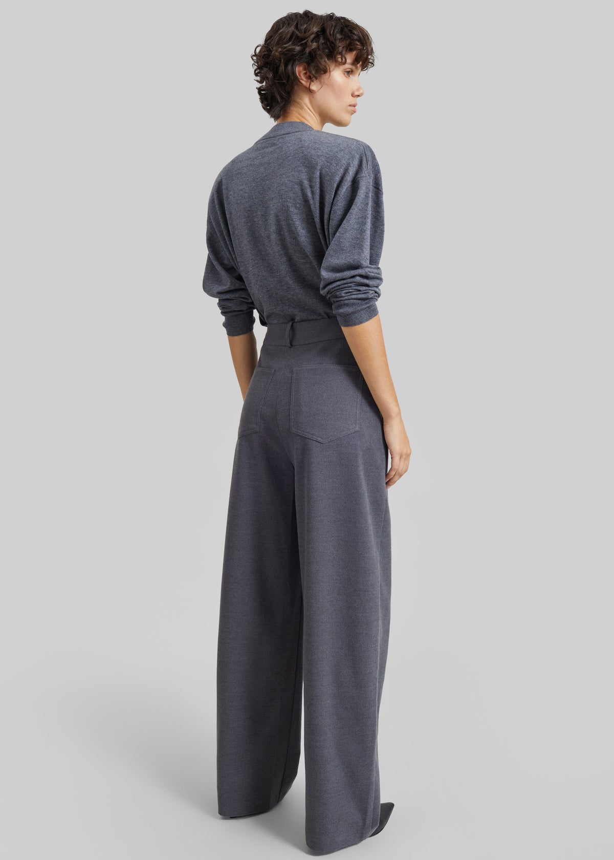 Bevza Costume Trousers - Grey