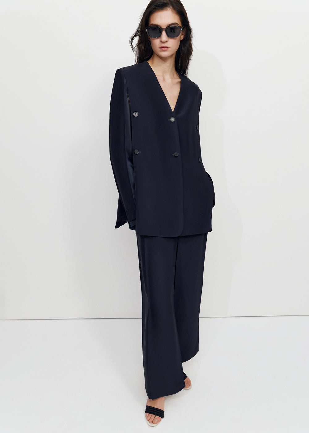 Bevza Deconstructed Jacket #3 - Dark Ink Navy - 1