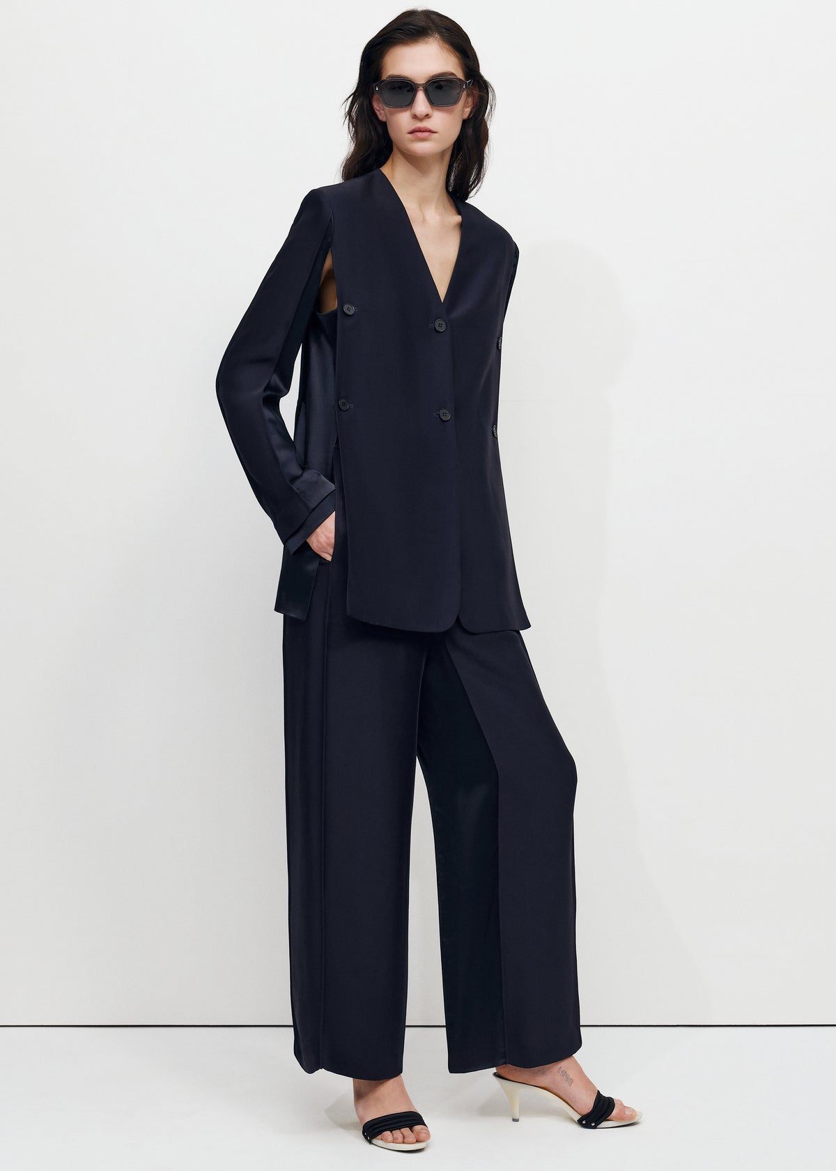 Bevza Deconstructed Jacket #3 - Dark Ink Navy - 3