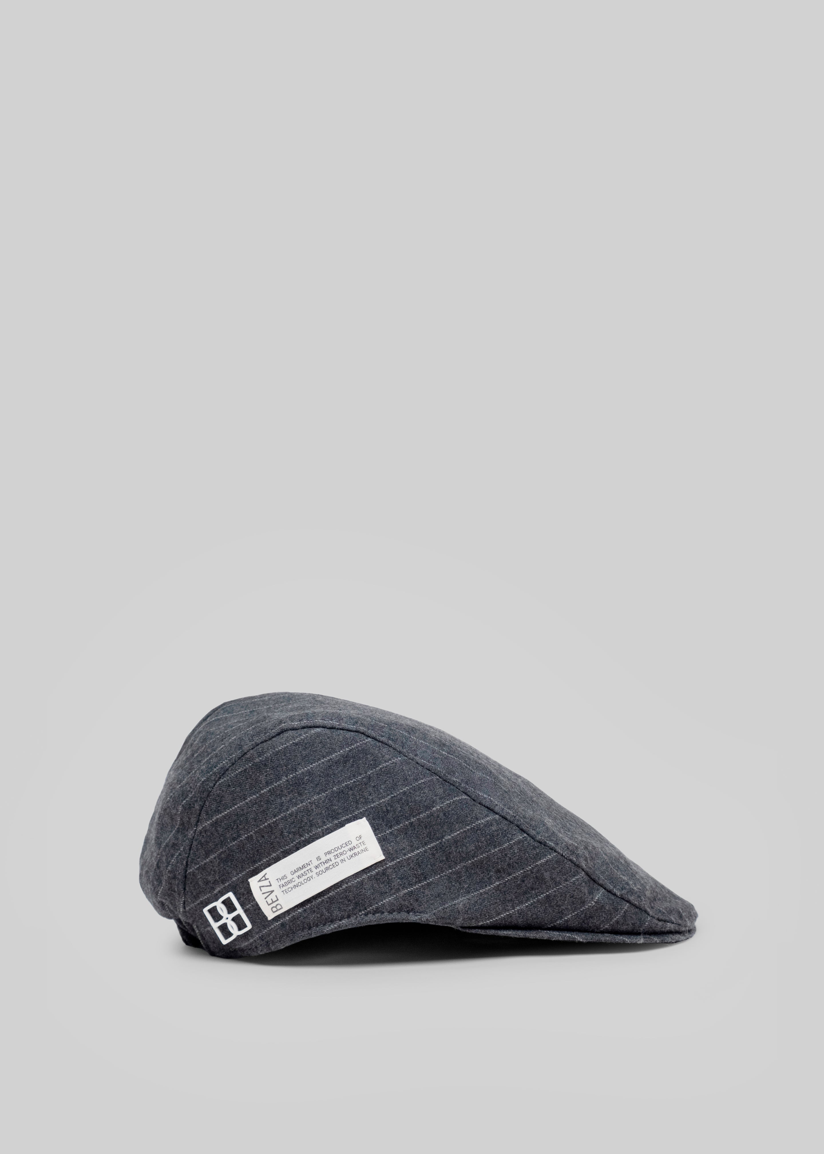 Bevza Flat Cap - Dark Grey - 4