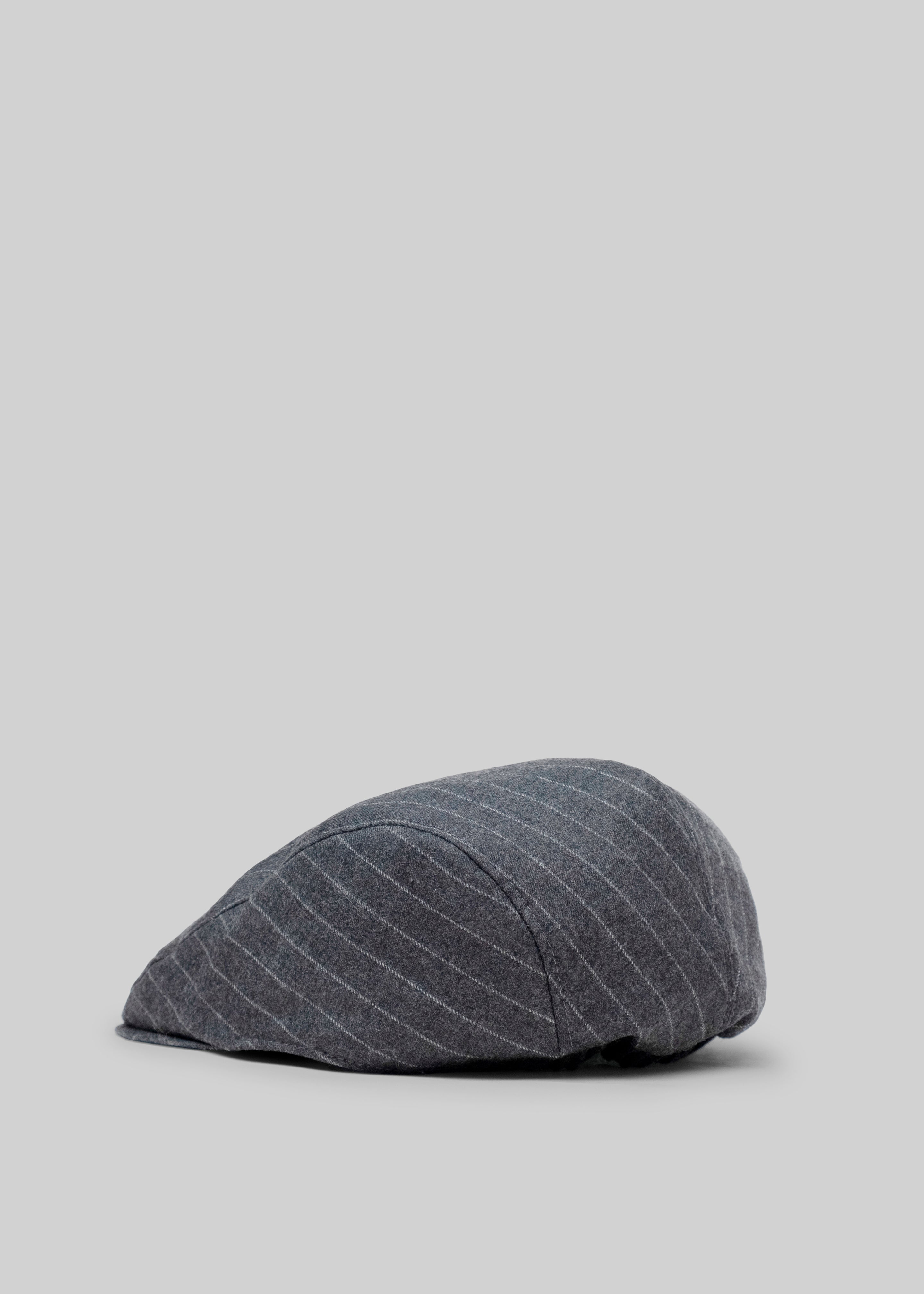 Bevza Flat Cap - Dark Grey - 5