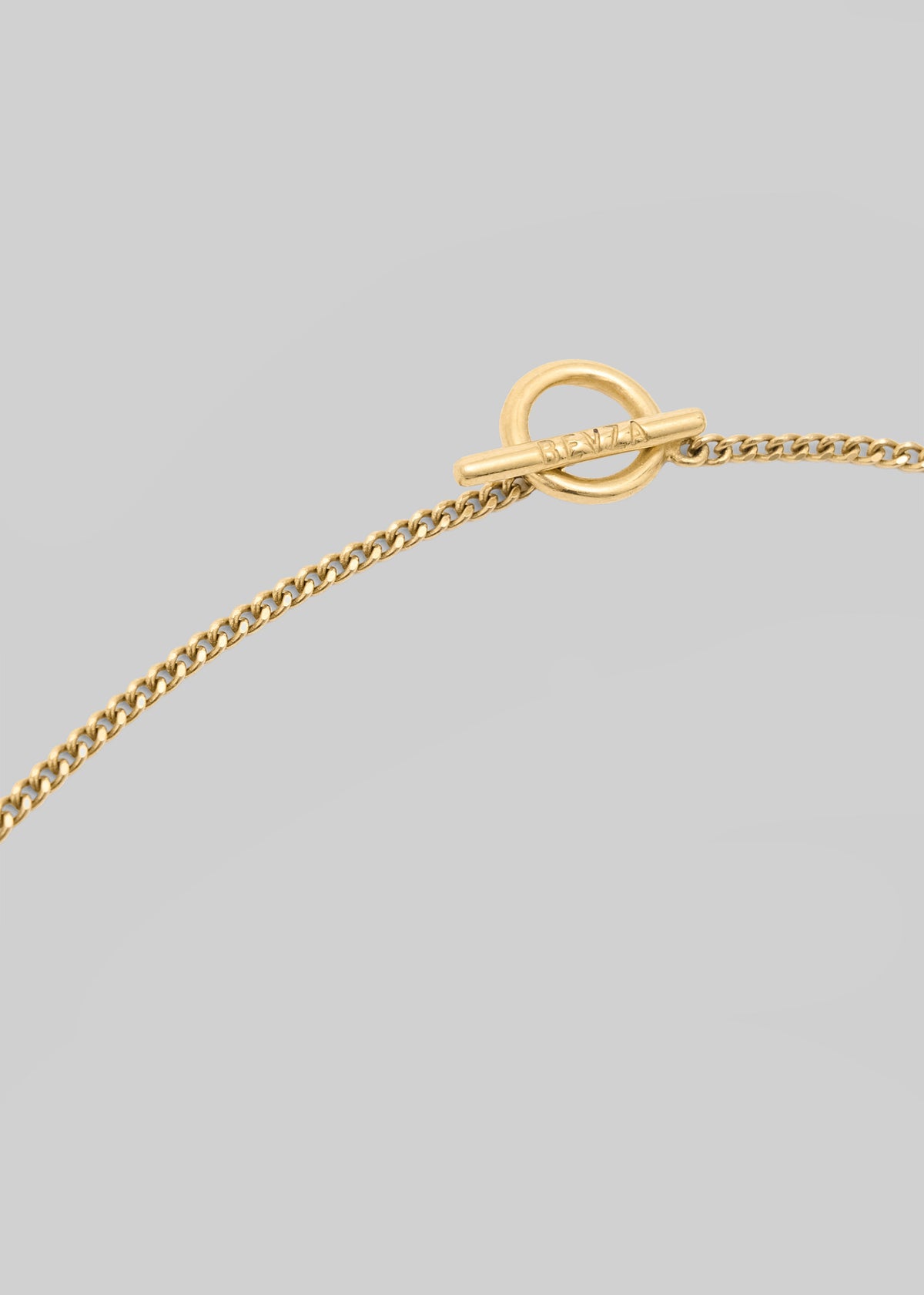 Bevza Flat Spikelet Pendant - Gold - 2