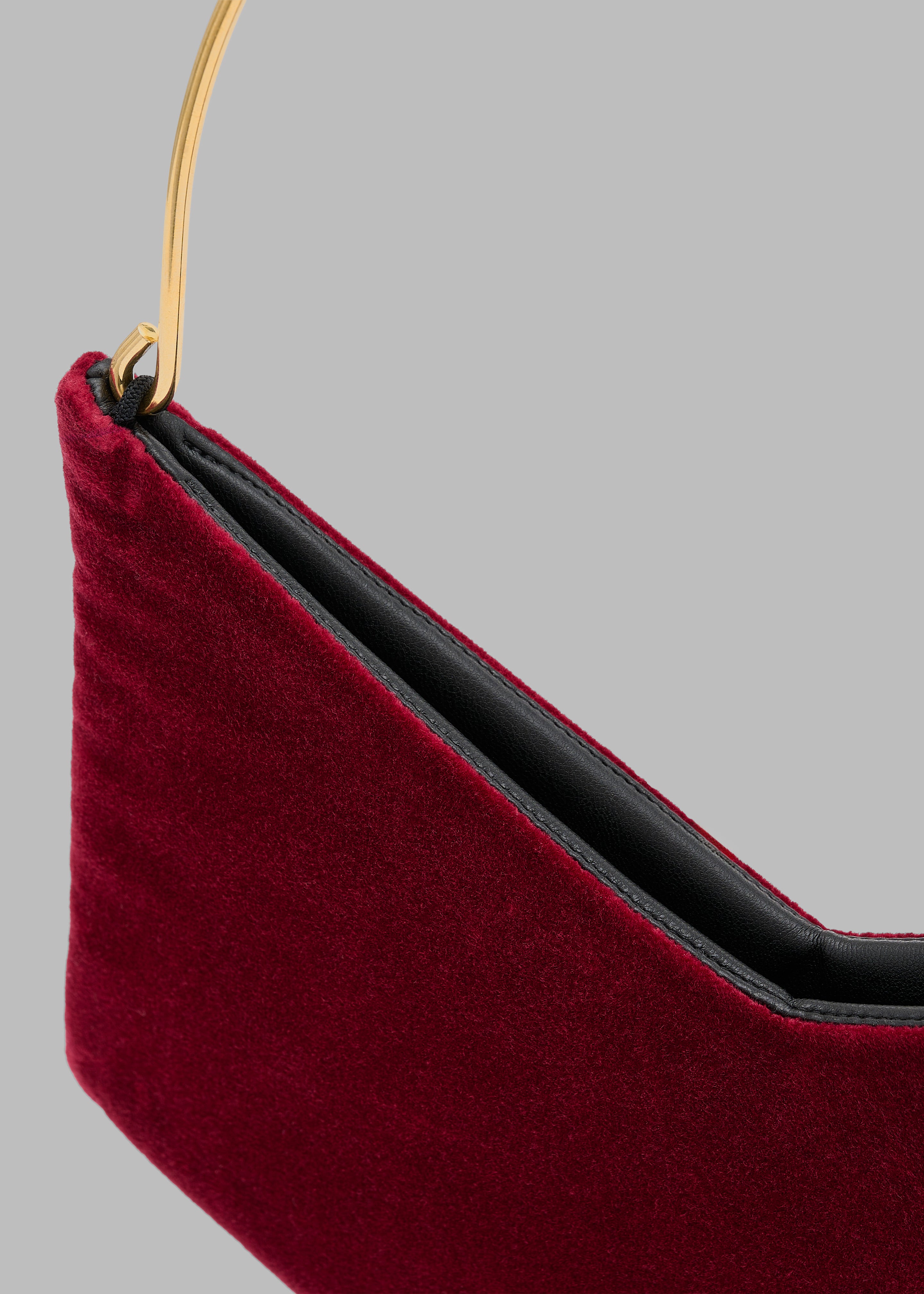 Bevza Grain Clutch - Burgundy - 5