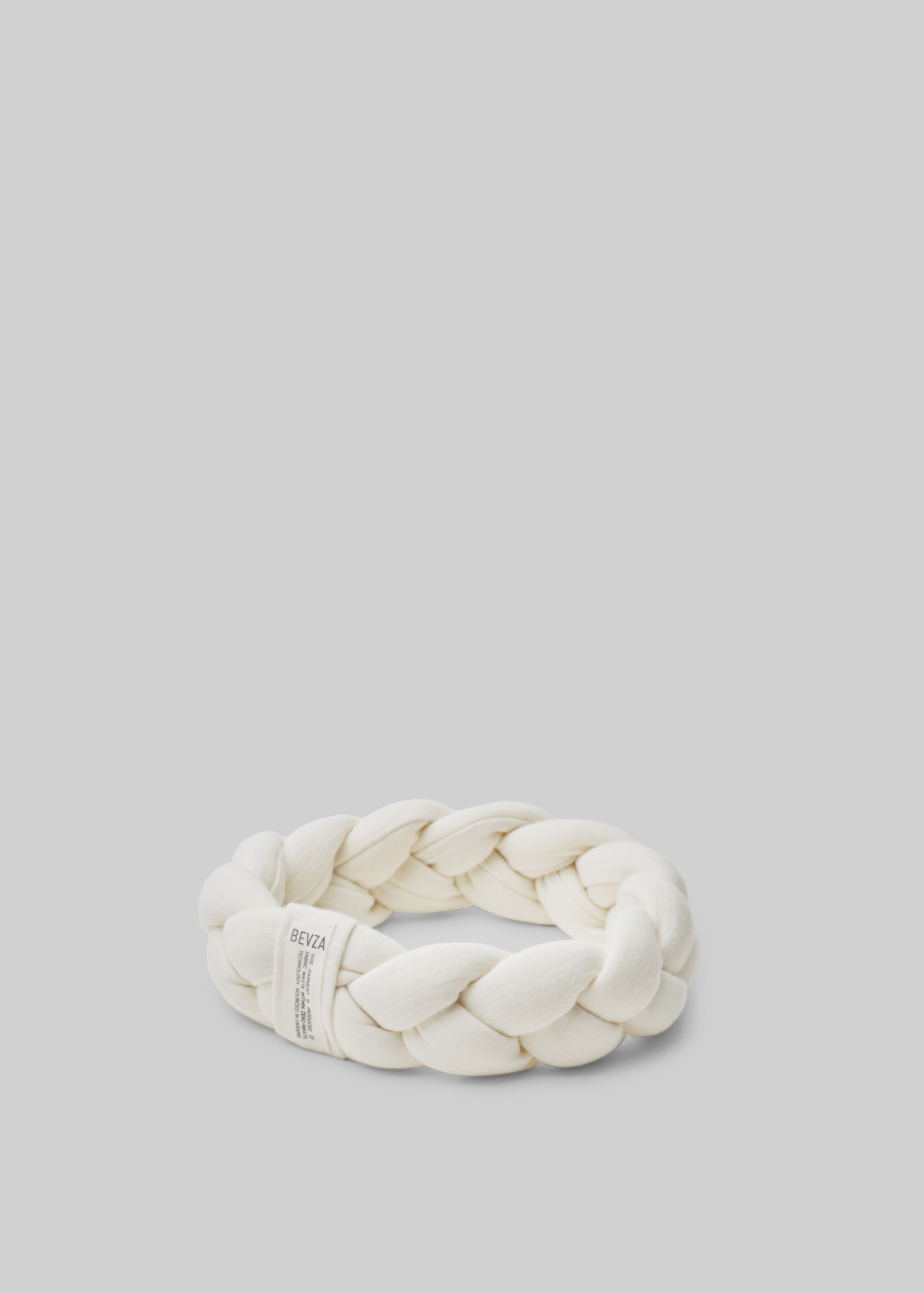 Bevza Kosa Headband - Ivory - 1