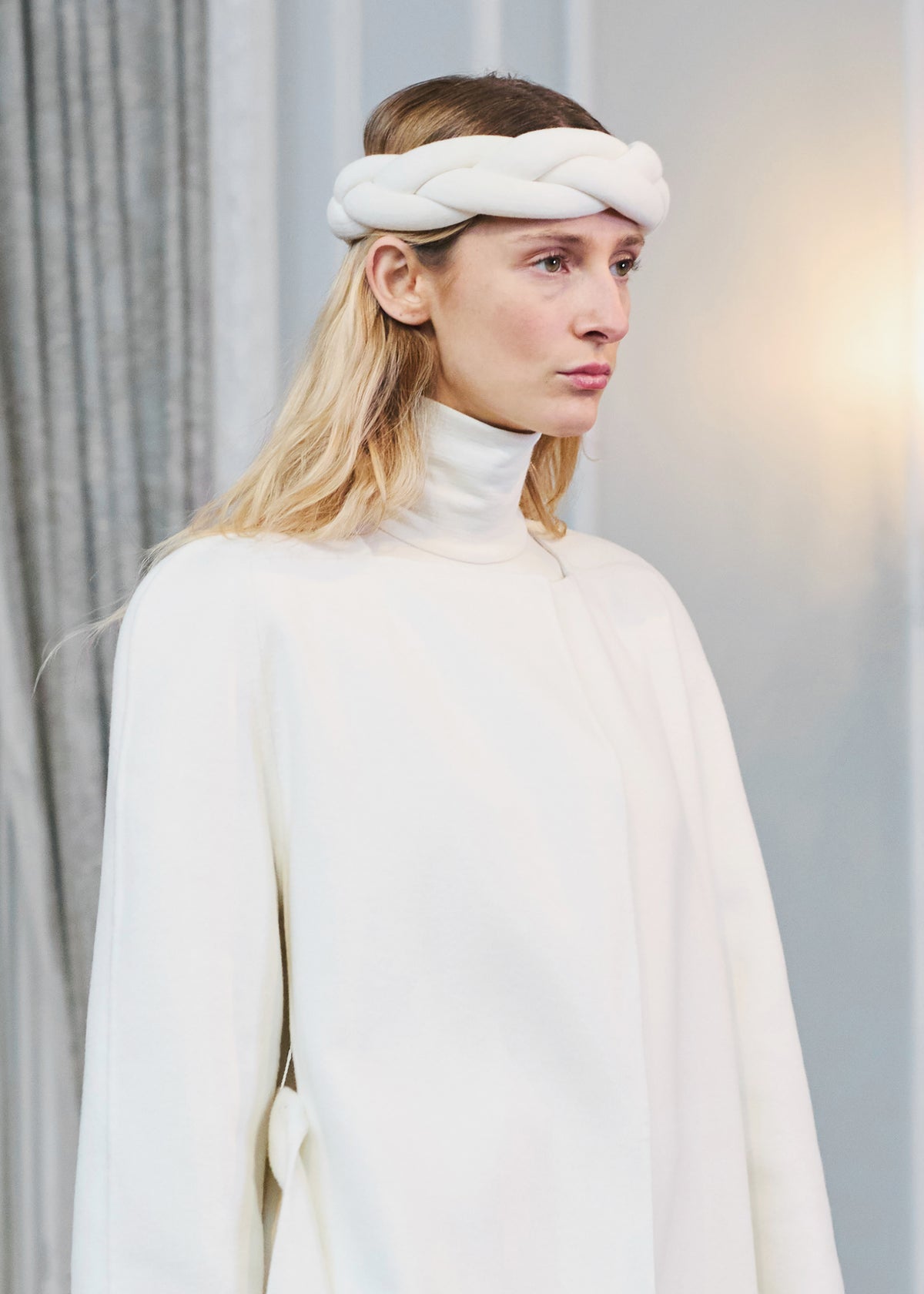 Bevza Kosa Headband - Ivory - 2