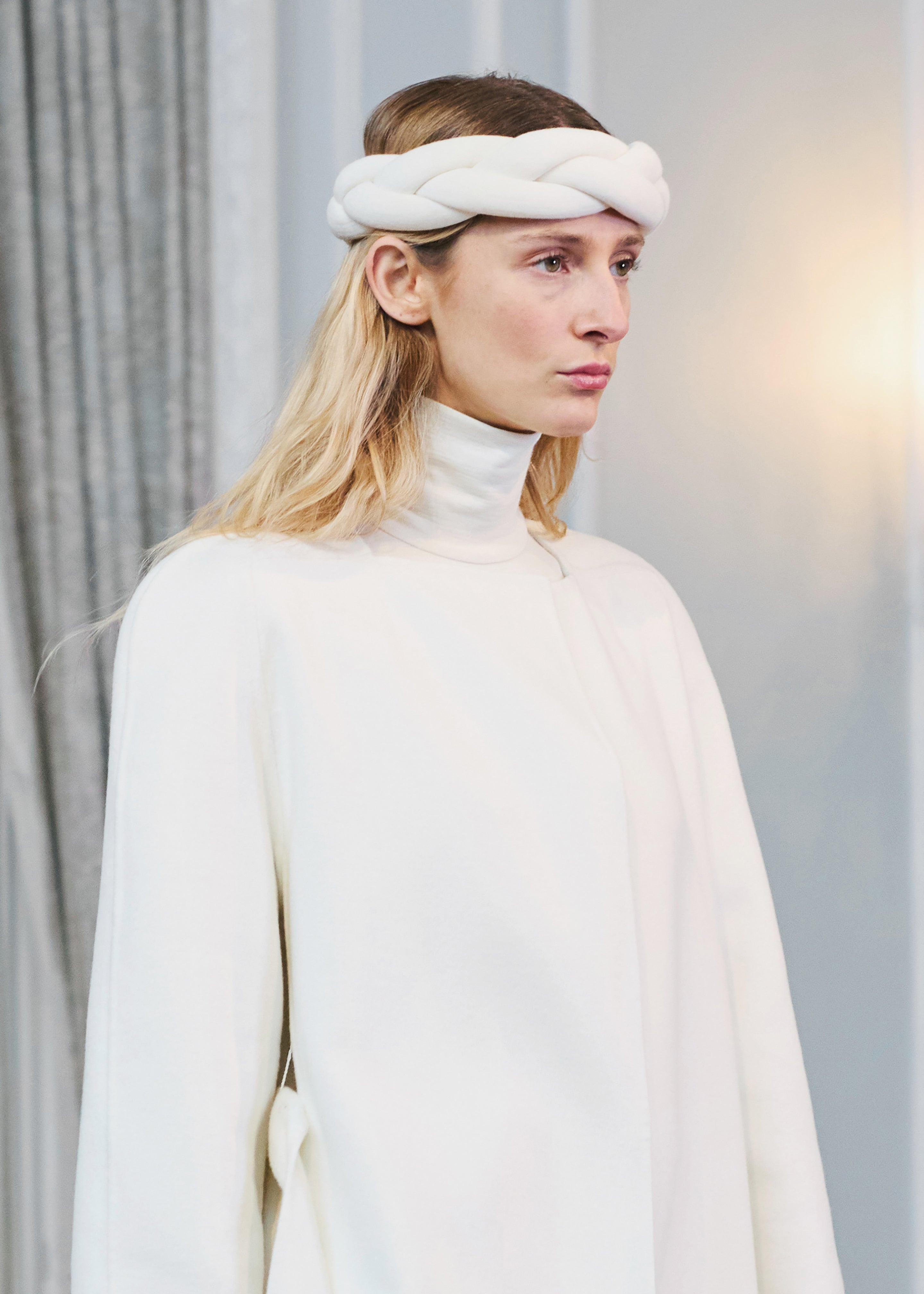 Bevza Kosa Headband - Ivory - 2