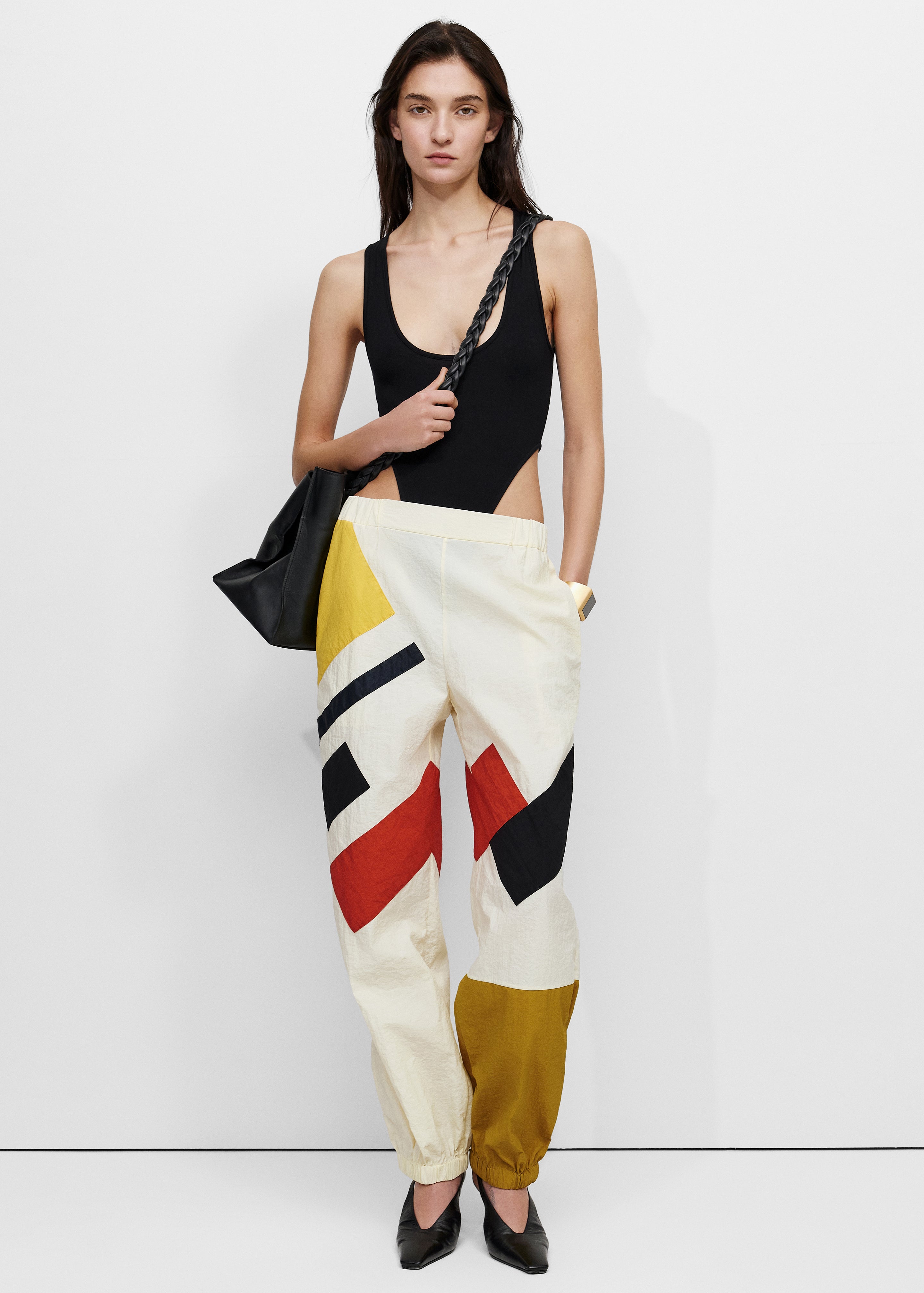 Bevza Malevich Track Pants - Vanilla - 4
