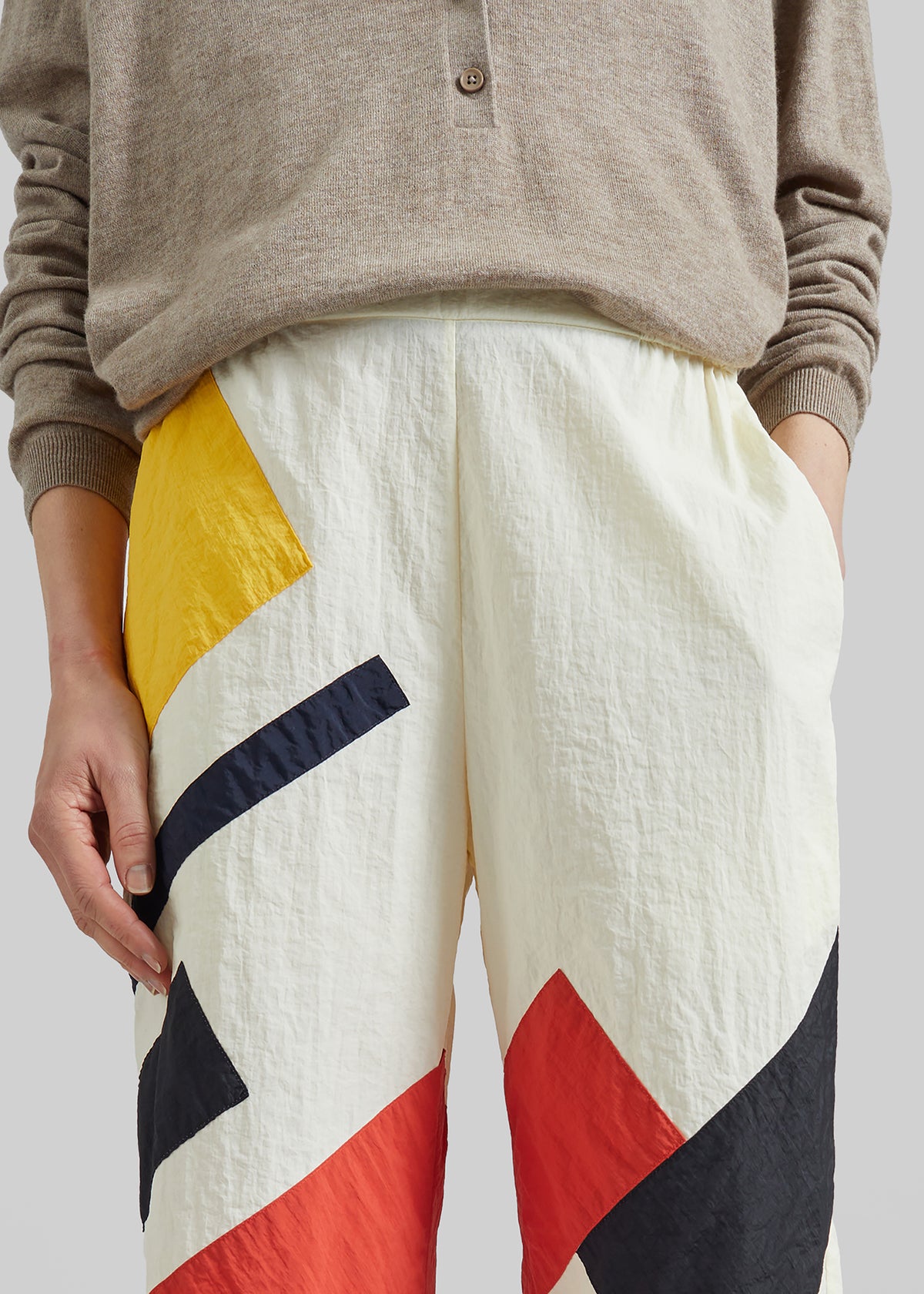 Bevza Malevich Track Pants - Vanilla - 7