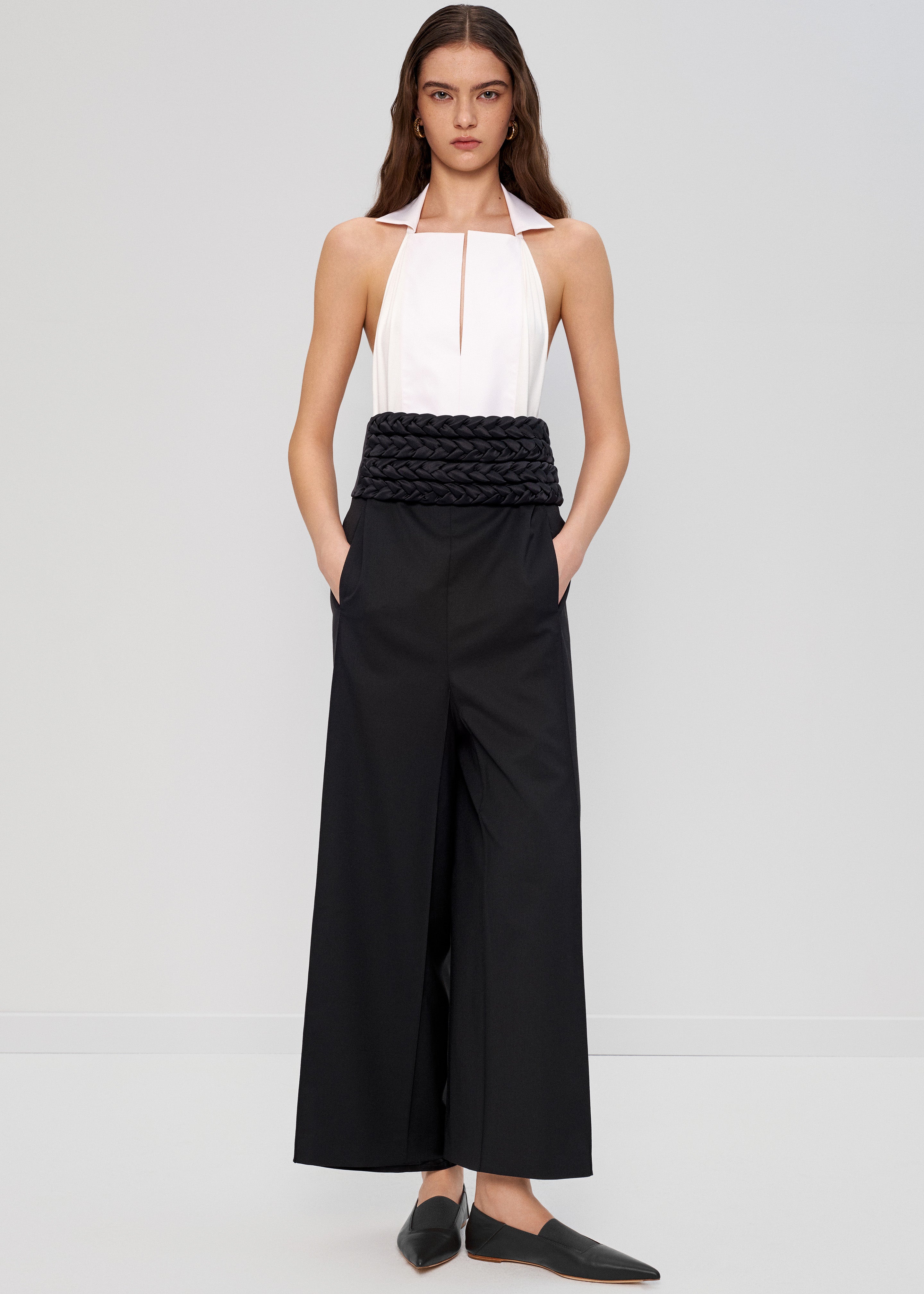 Bevza Manishka Bodysuit - Ivory - 2