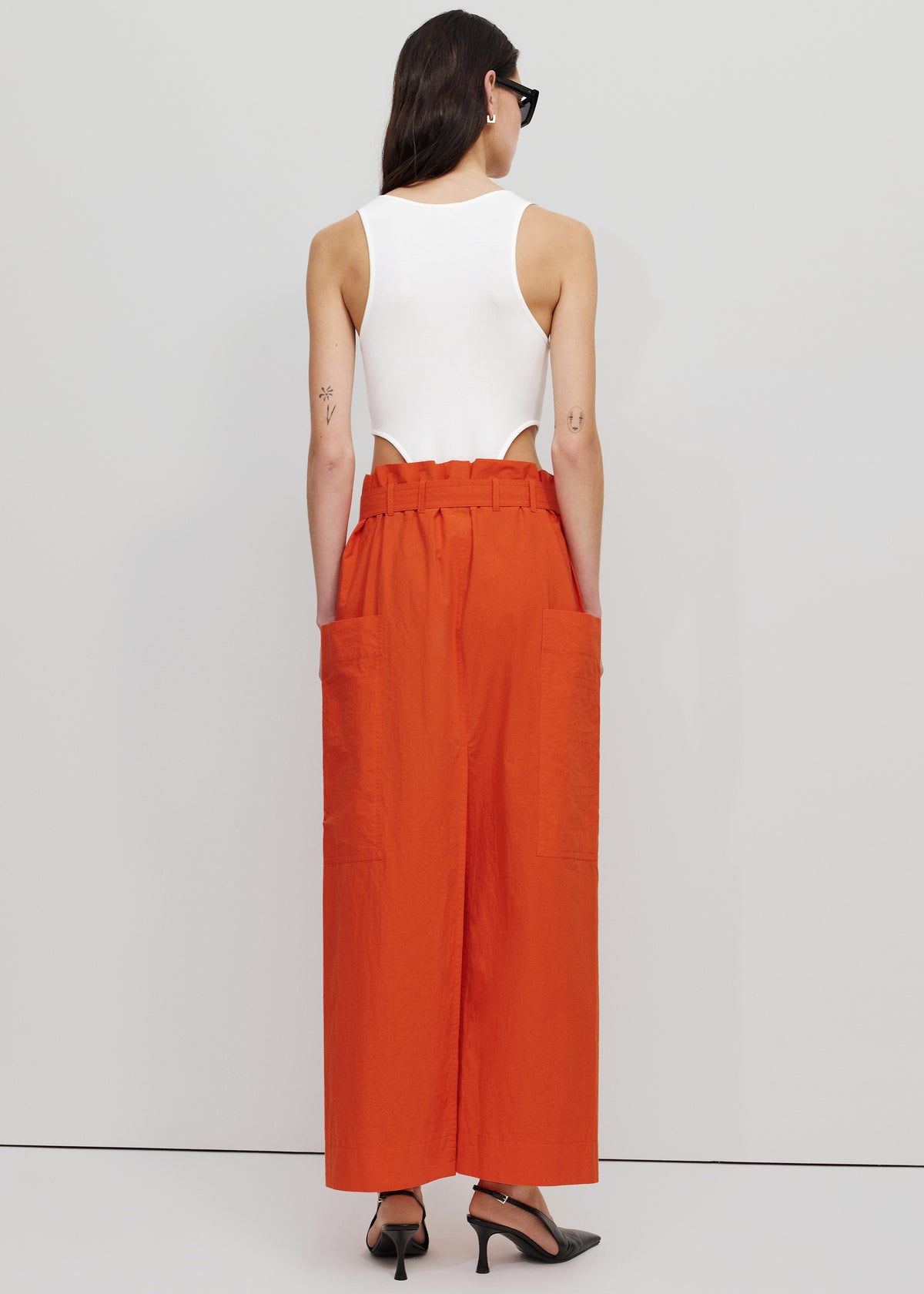 Bevza Red House Skirt - Carrot Red - 5