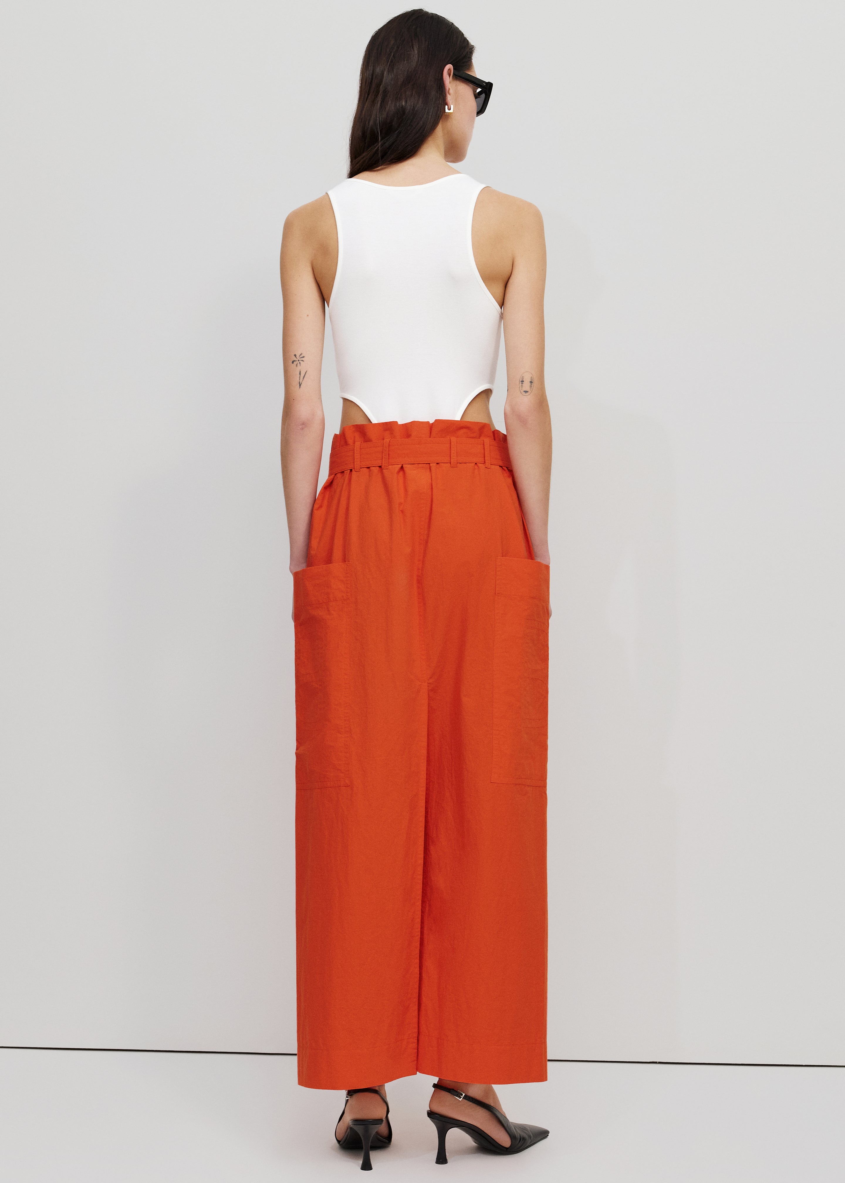 Bevza Red House Skirt - Carrot Red - 5