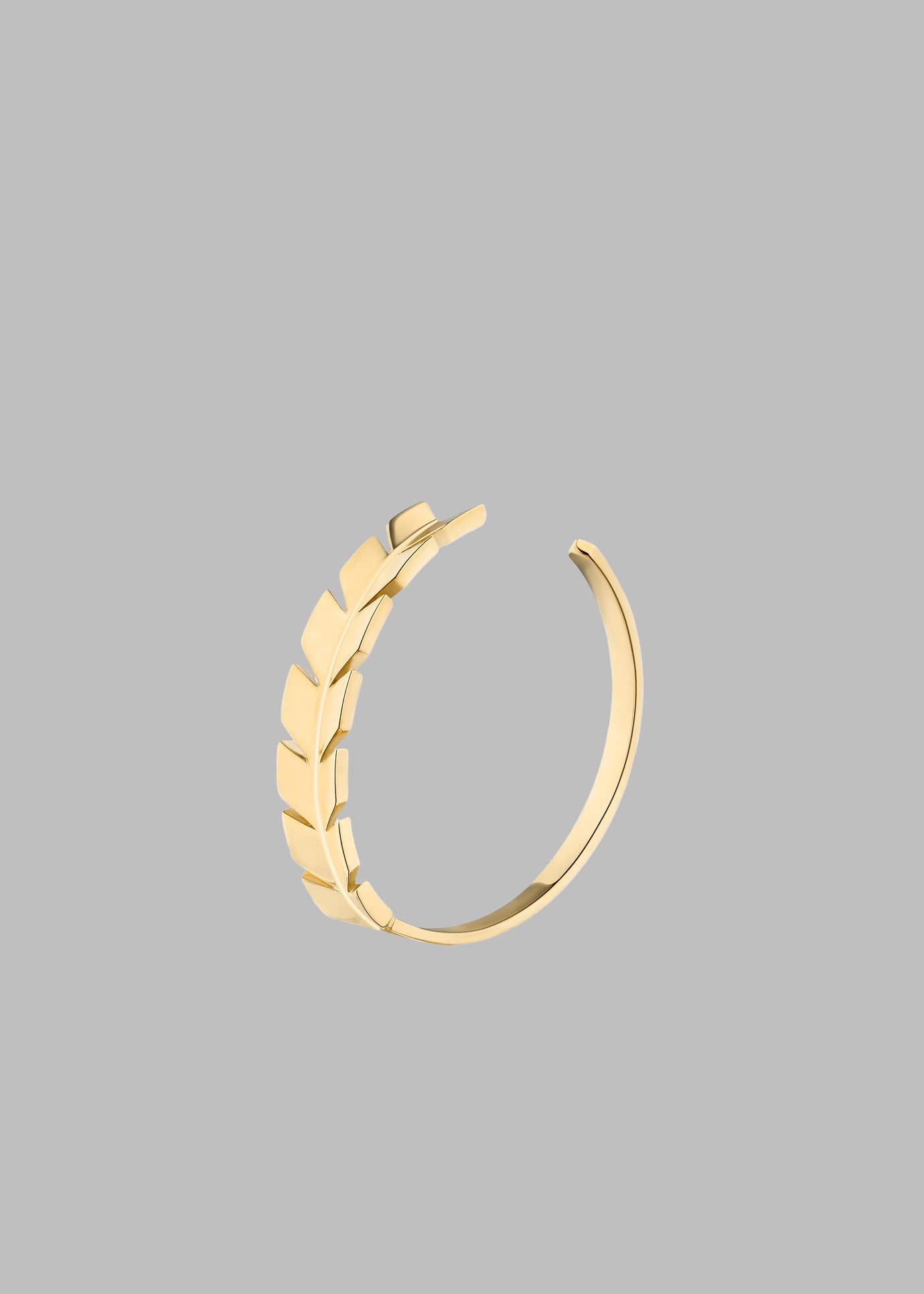 Bevza Spikelet Cuff Bracelet - Gold - 1