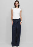 Bevza Square Jeans - Navy