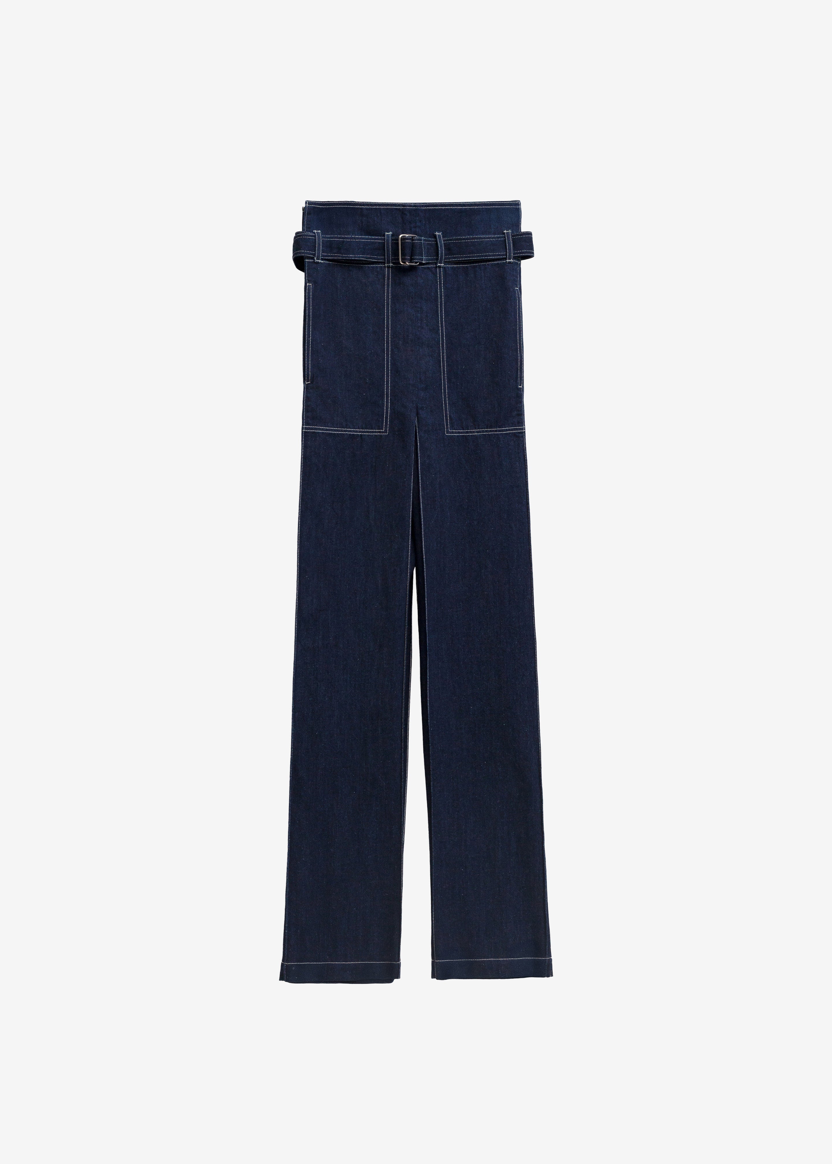 Bevza Square Jeans - Navy - 6