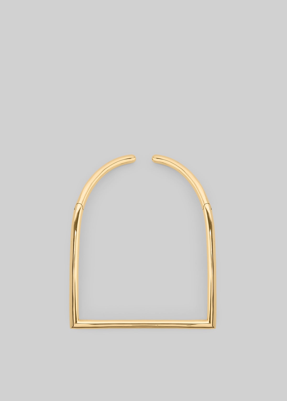 Bevza Square Necklace - Golden - 3