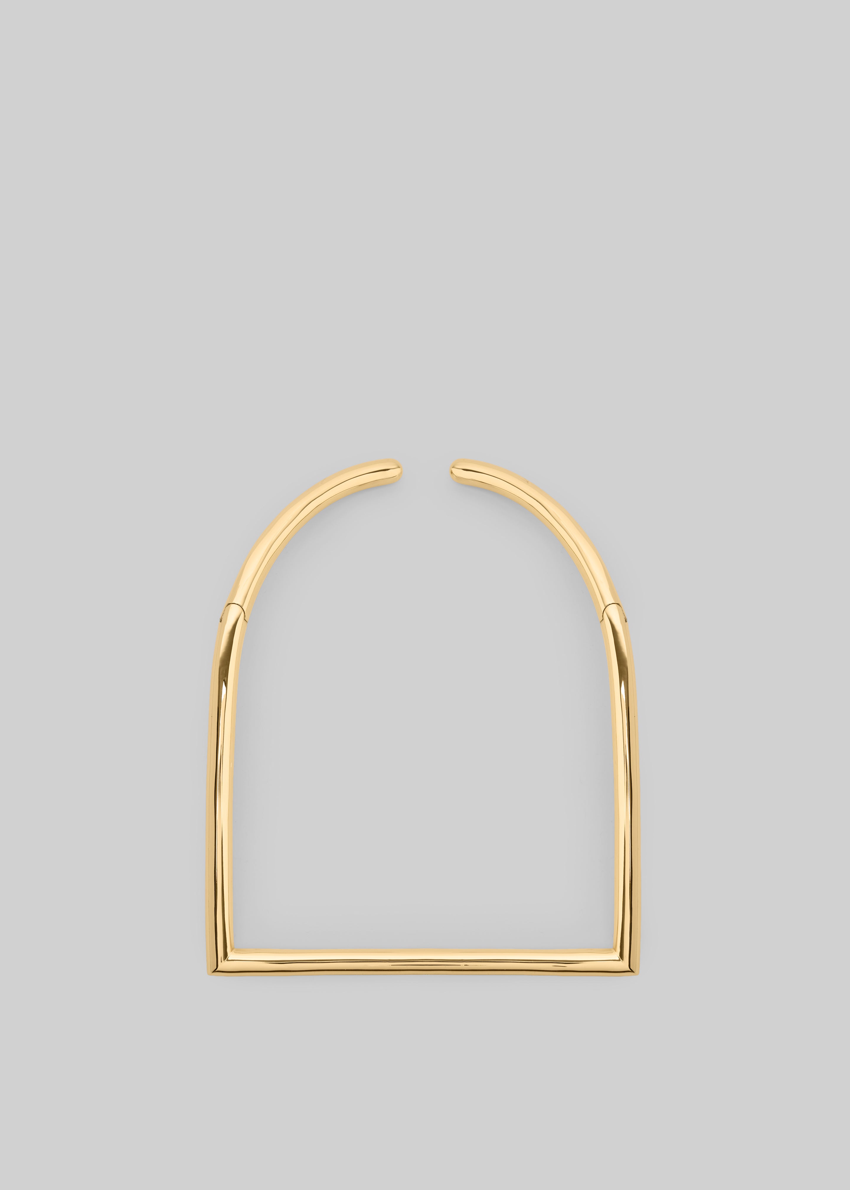 Bevza Square Necklace - Golden - 3