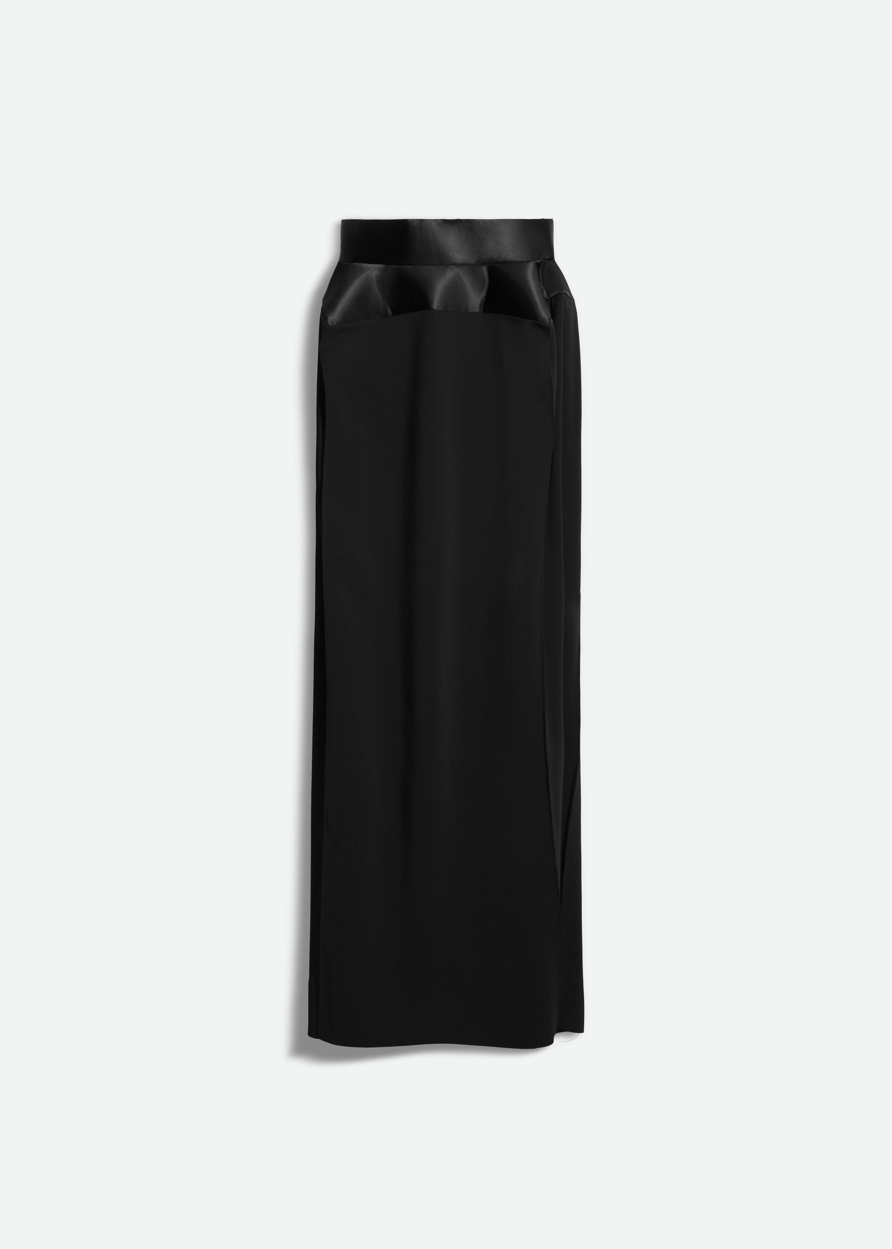 Bevza Structured Skirt - Black - 5