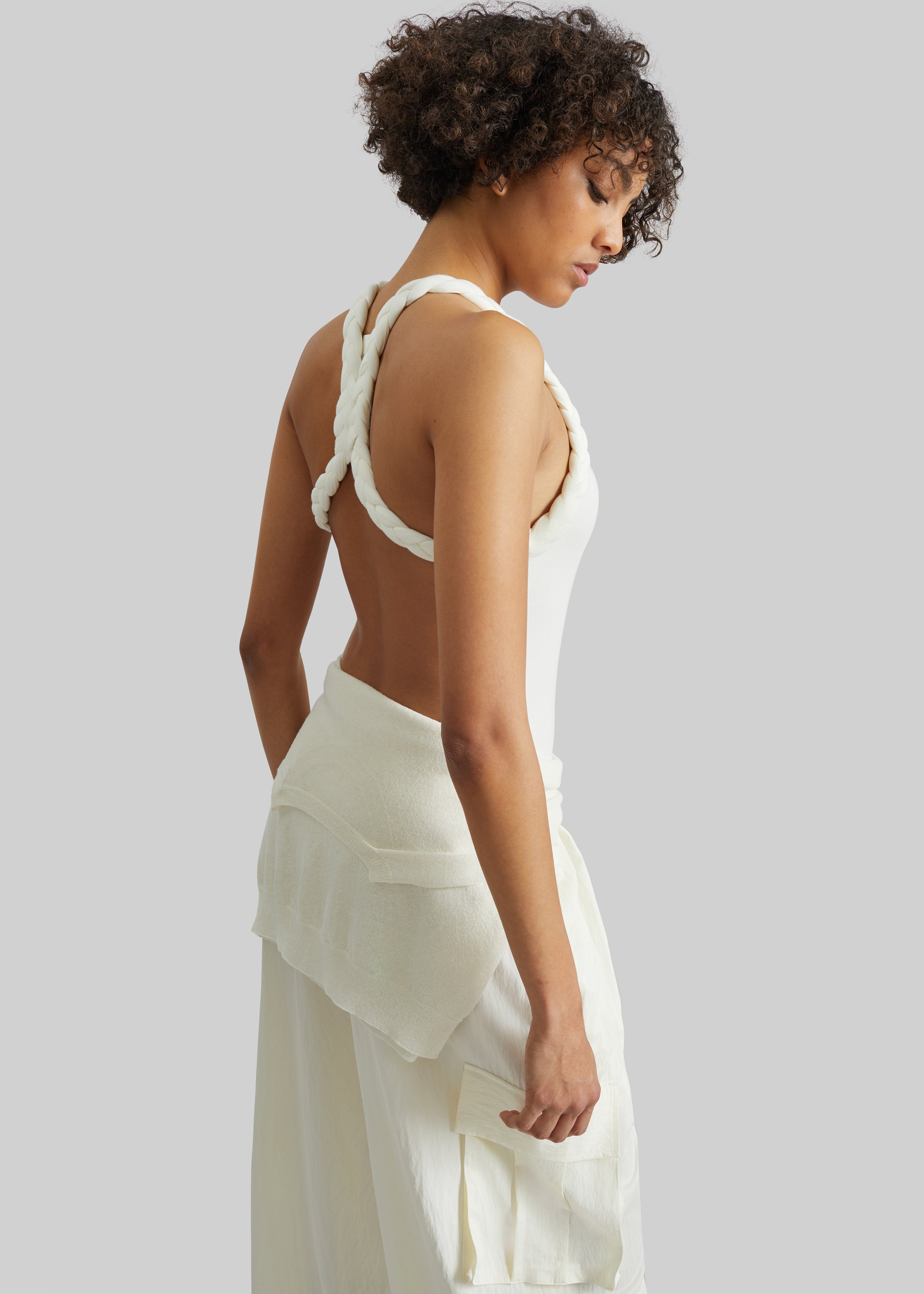 Bevza Tisto Bodysuit - White - 2