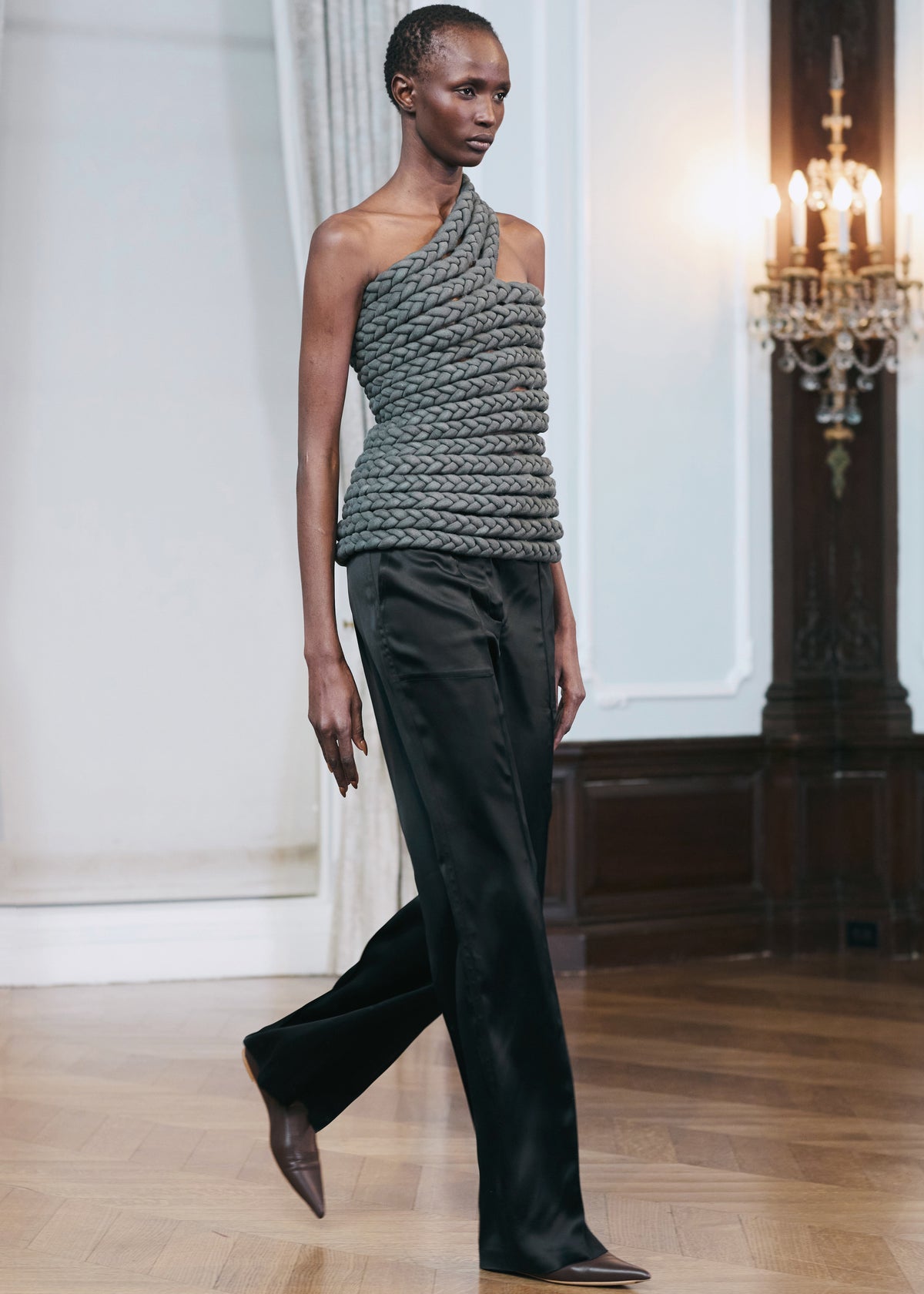 Bevza Tisto Top - Dark Grey - 5